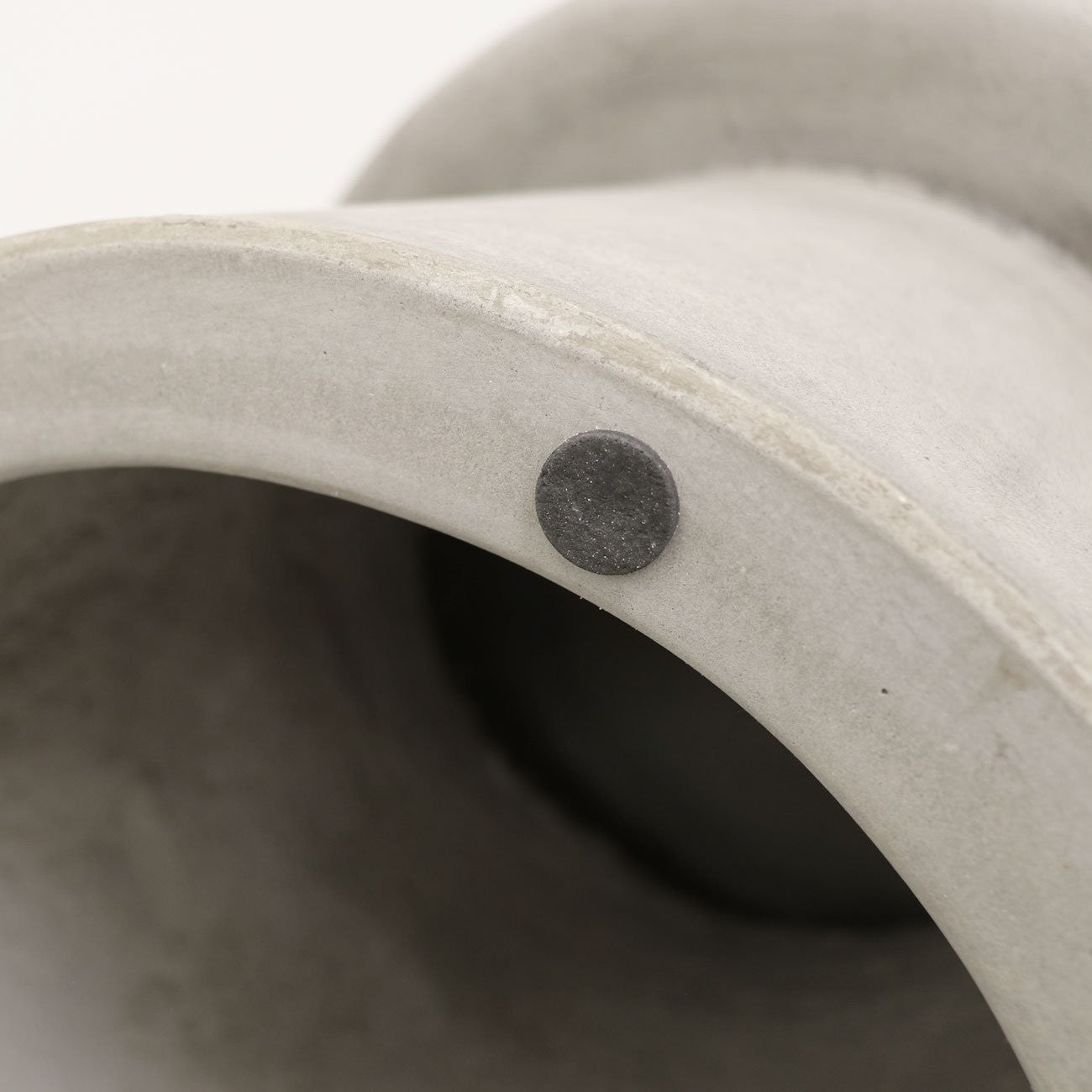 Mushroom Concrete Stool/ Side Table Grey