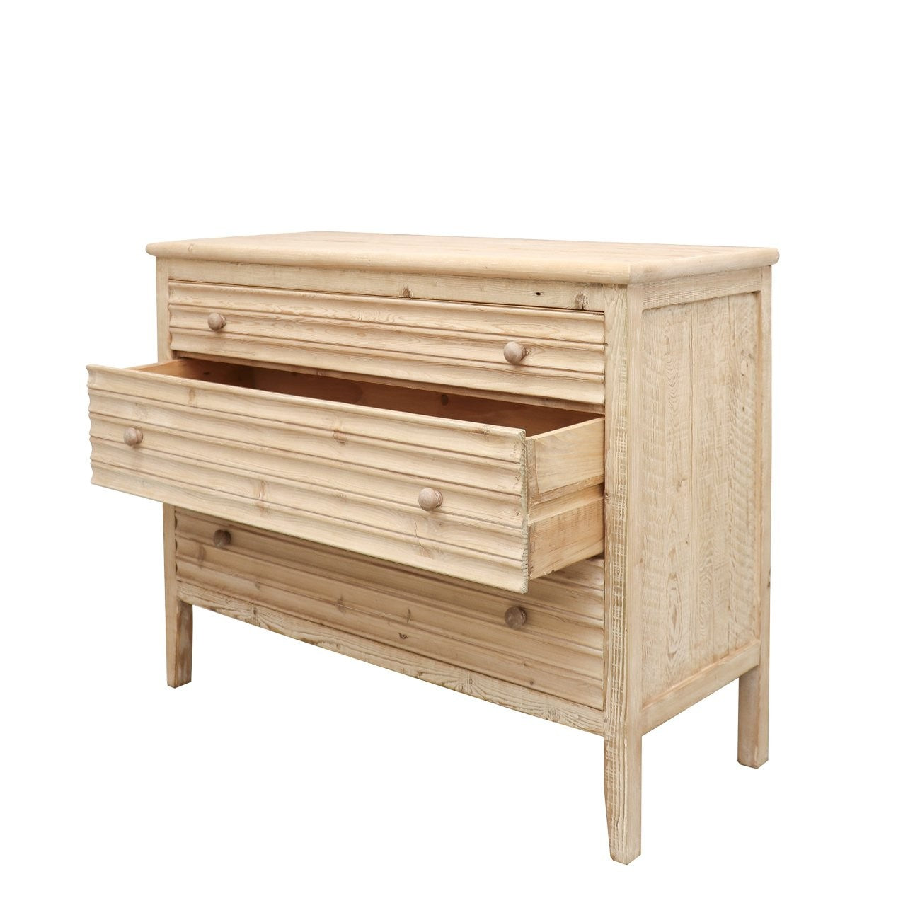 12836 Marcos Chest Of Drawers Side Angle Open