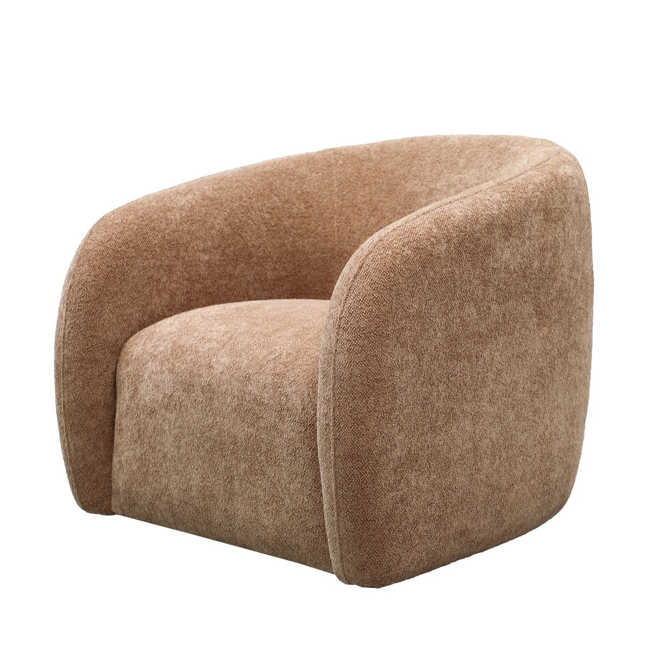 13293 Max Swivel Chair Caramel Angle