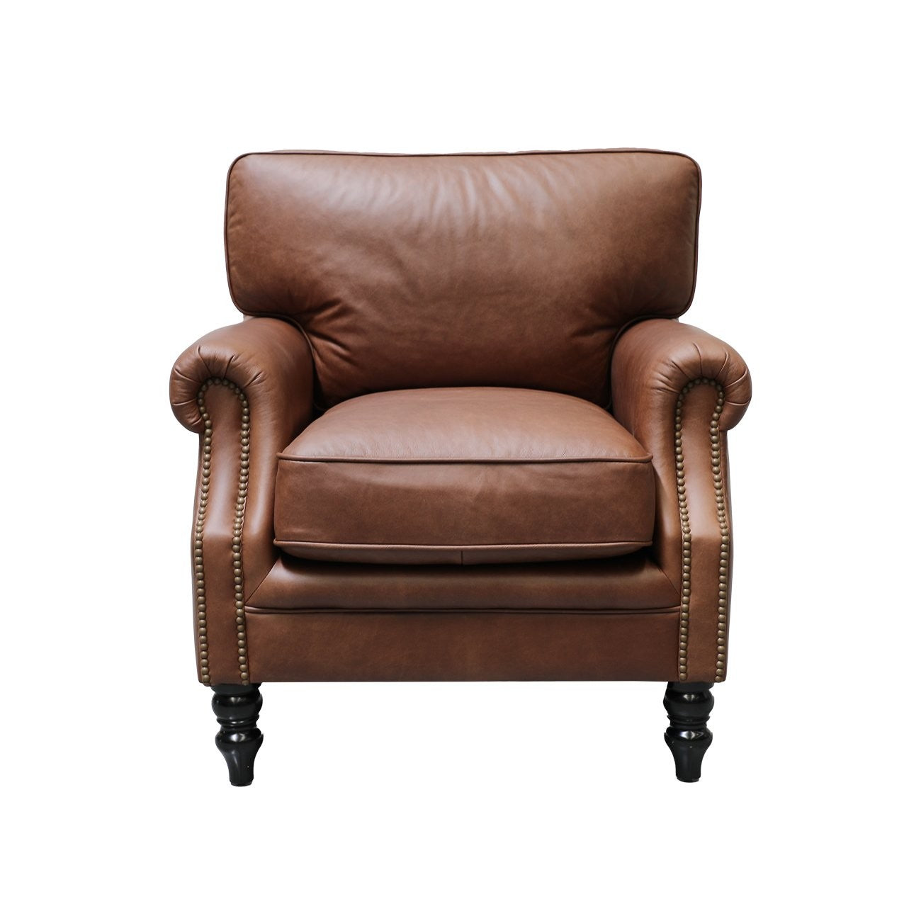 13388 Brunton Armchair Nutmeg Front