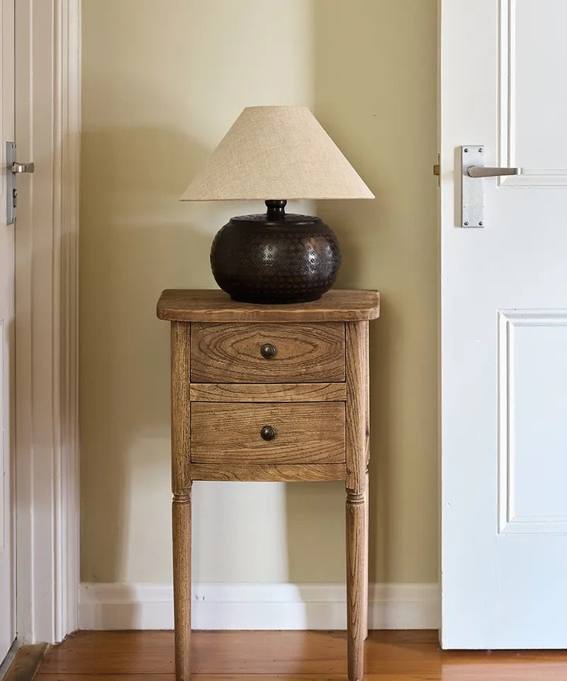 Silvie Wooden Bedside Table