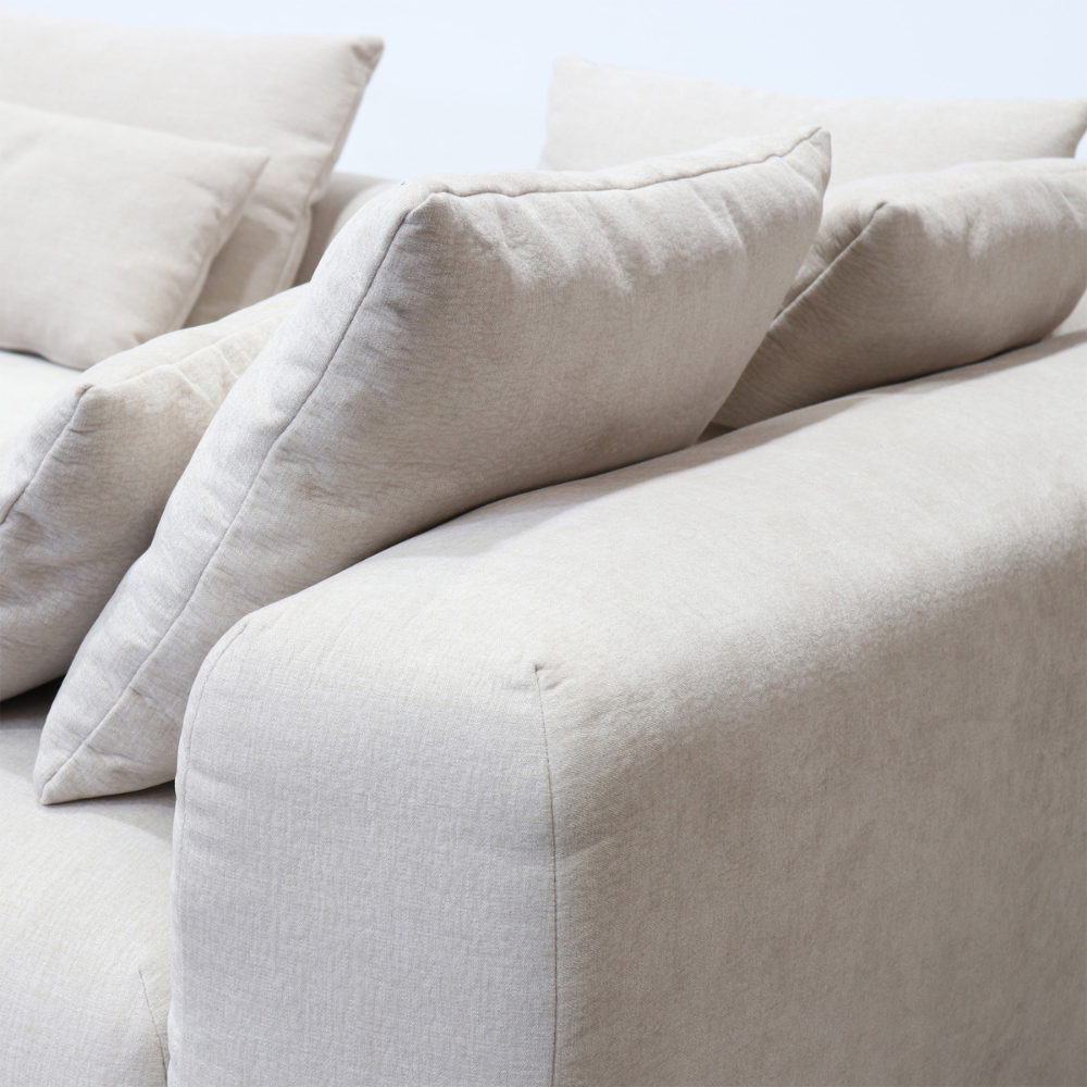 Haven Chaise Sofa - Sand