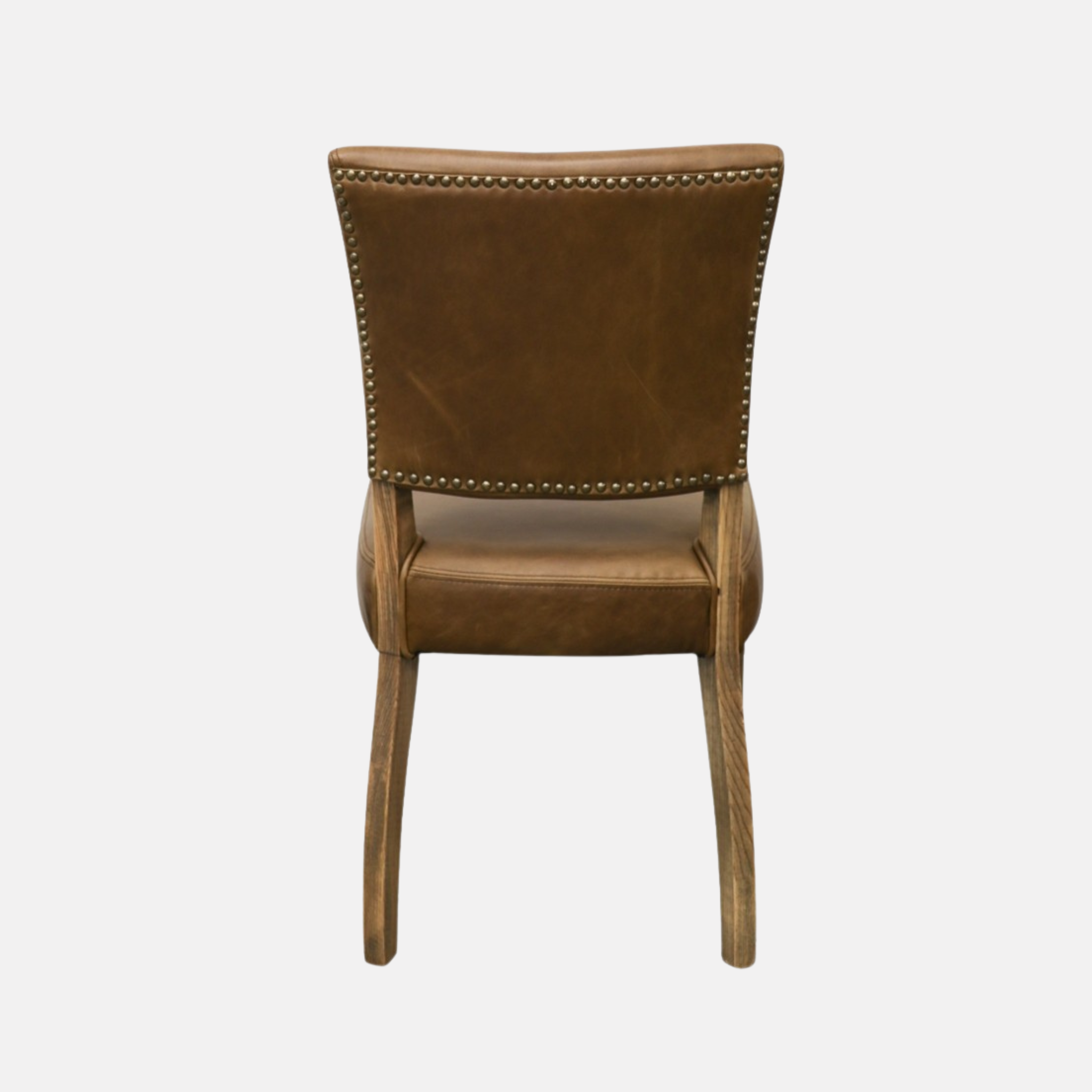 Crane Dining Chair - Brown Leather