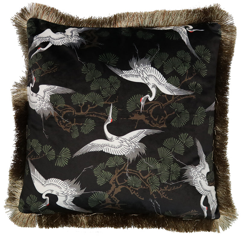 Velvet Shag Cushion