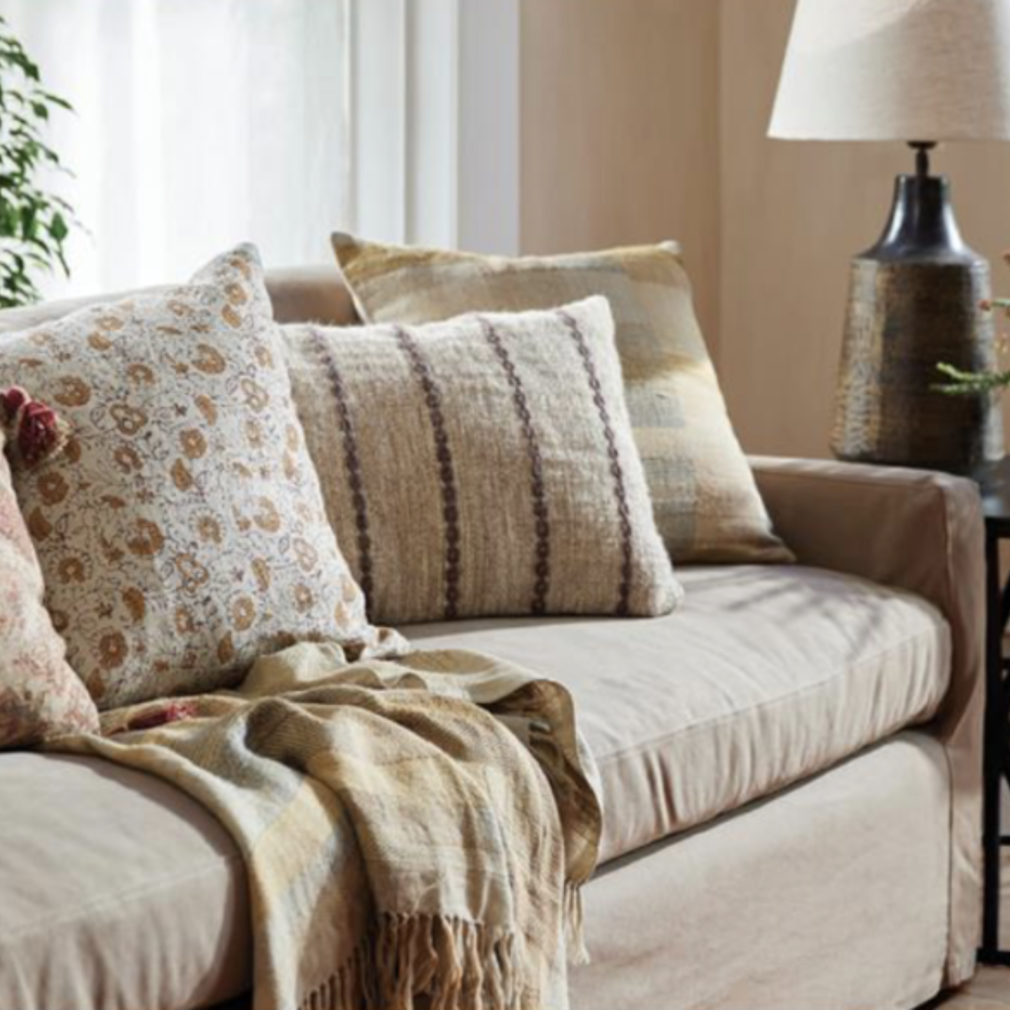 Dune Sofa - Sand Linen
