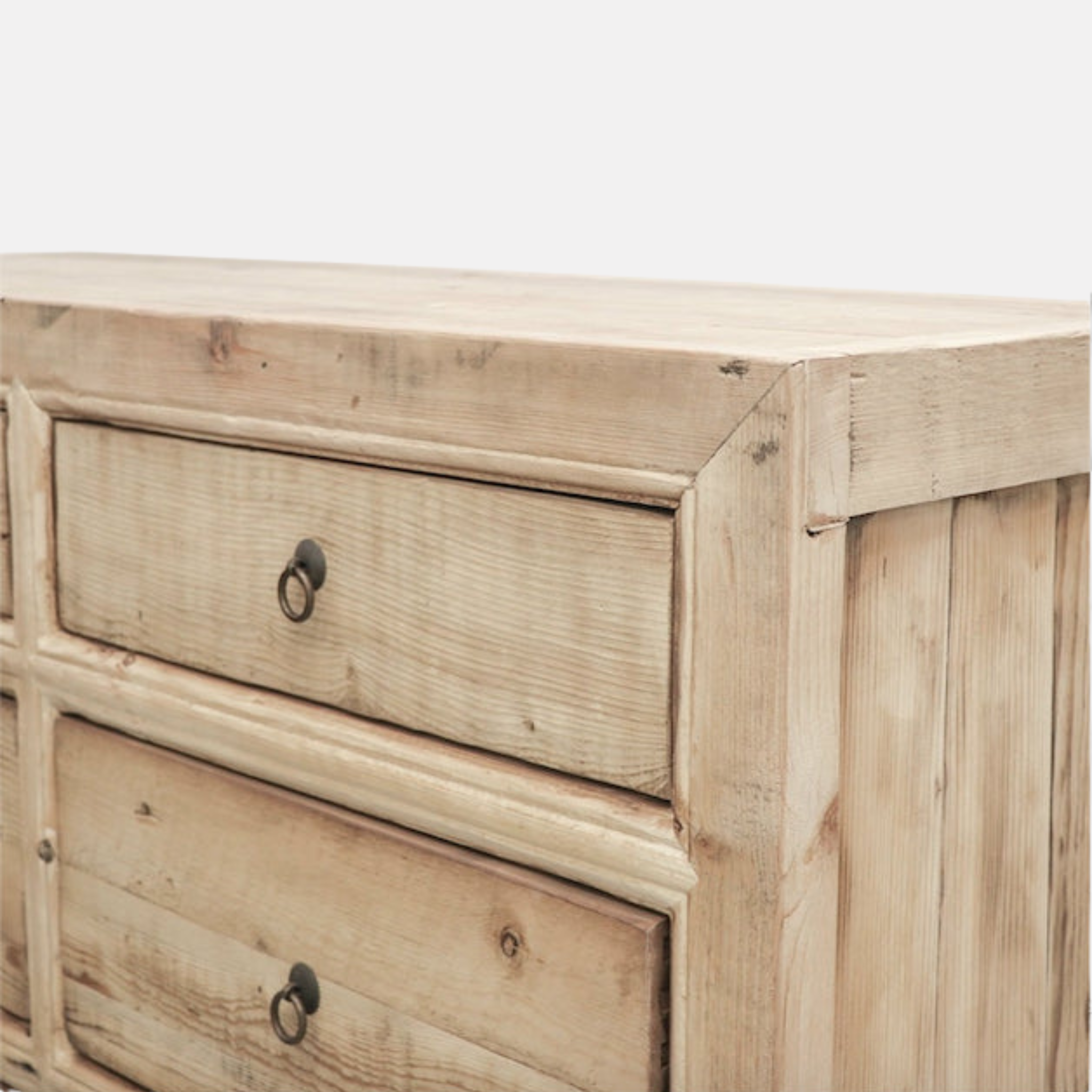 Oriental Dresser 6 Drawer - Natural