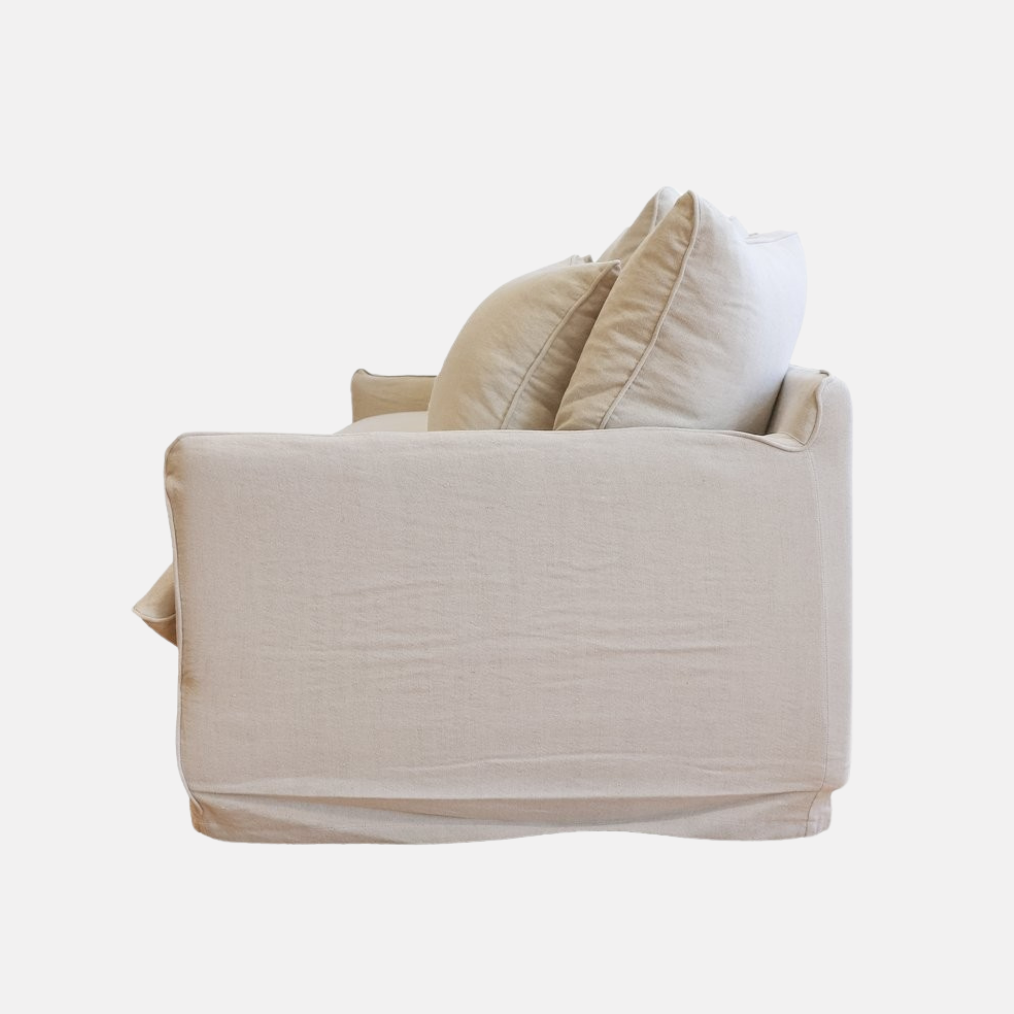 Lotus Slip Cover Sofa - Oatmeal