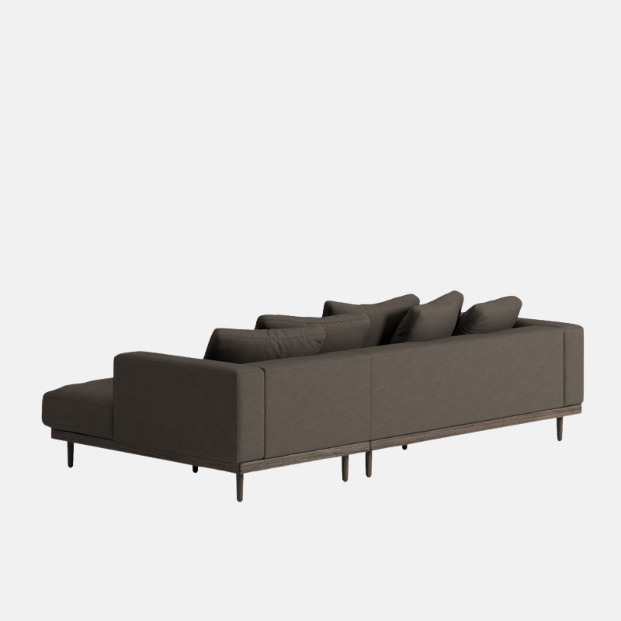 Knoll Corner Sofa - Mocha