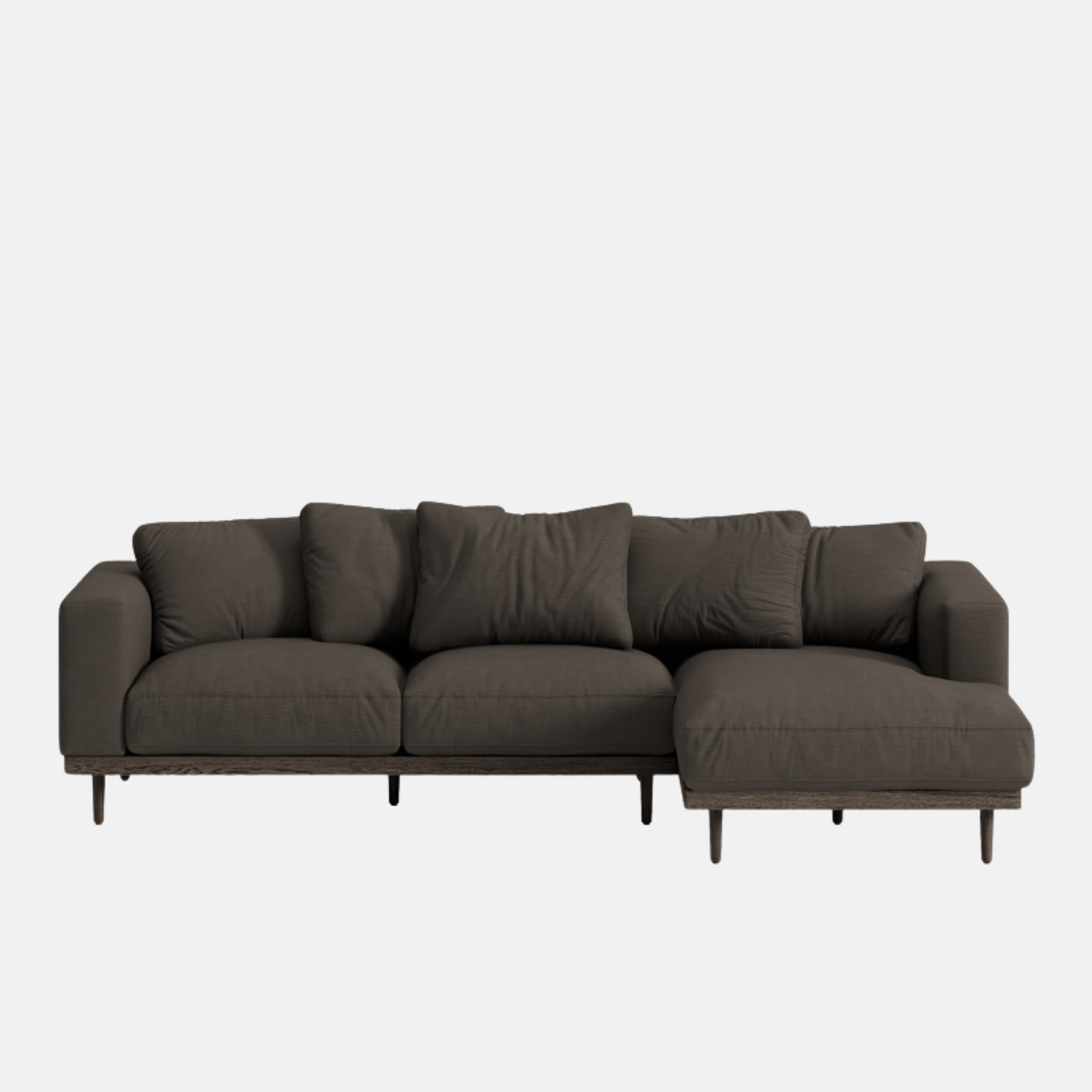 Knoll Corner Sofa - Mocha