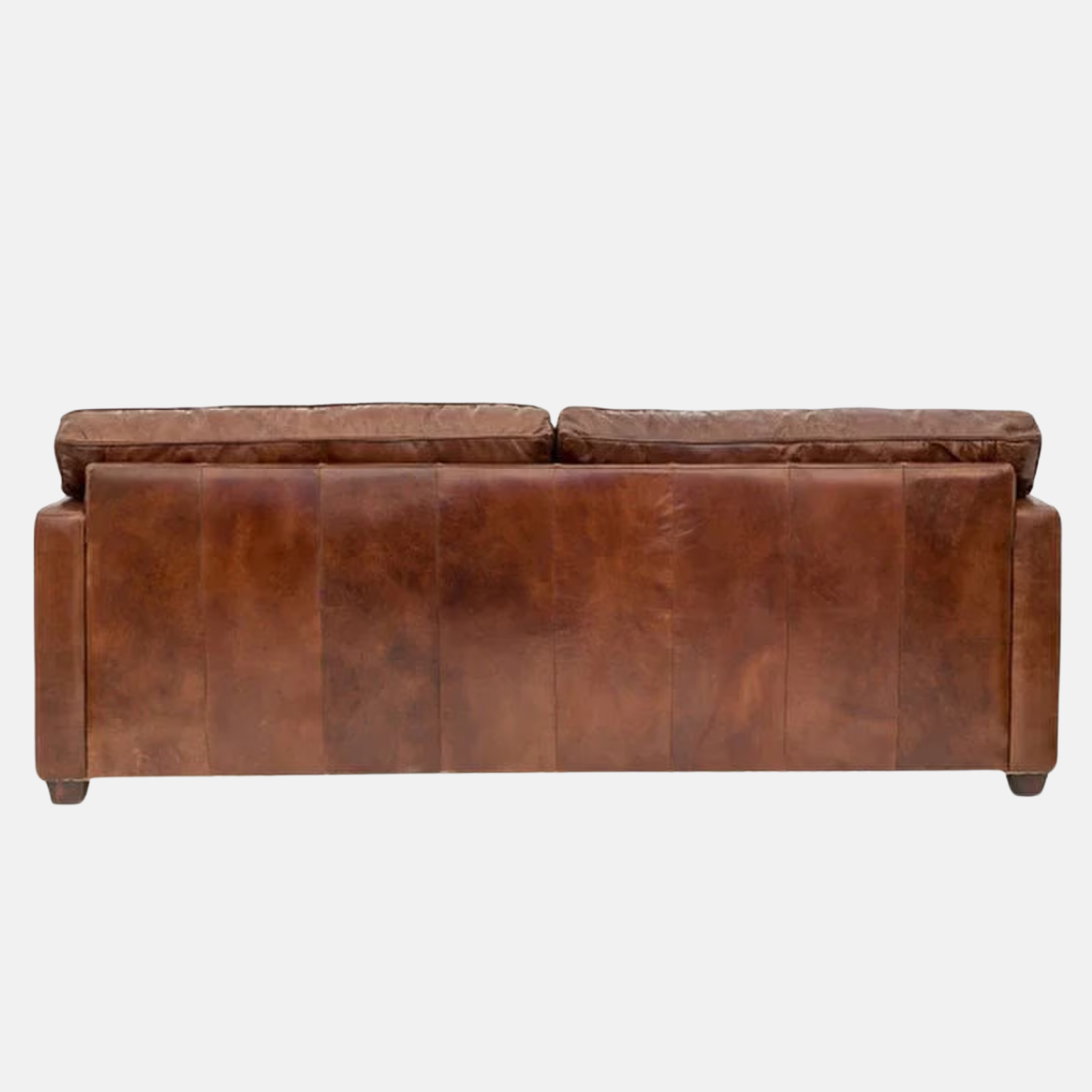 Mason Leather Sofa - Vintage Cigar
