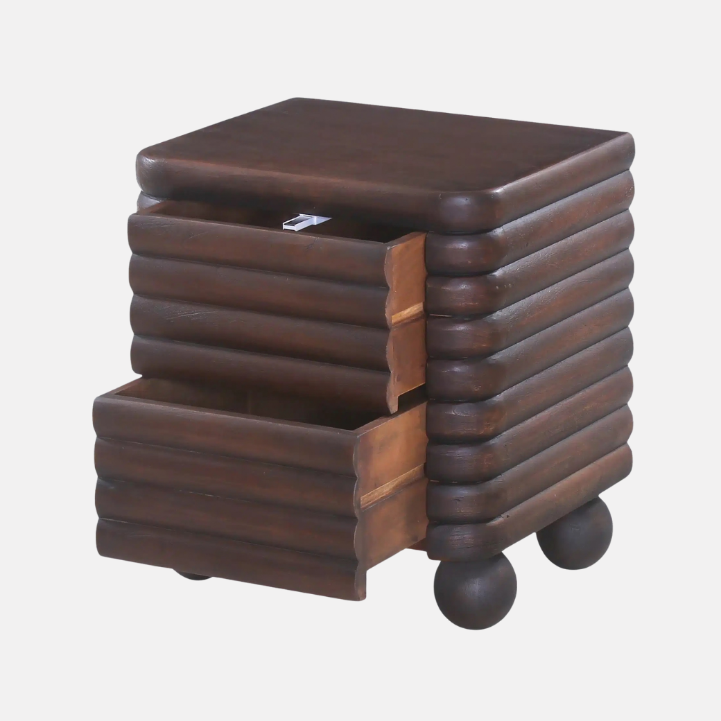 Ridge Bedside Table