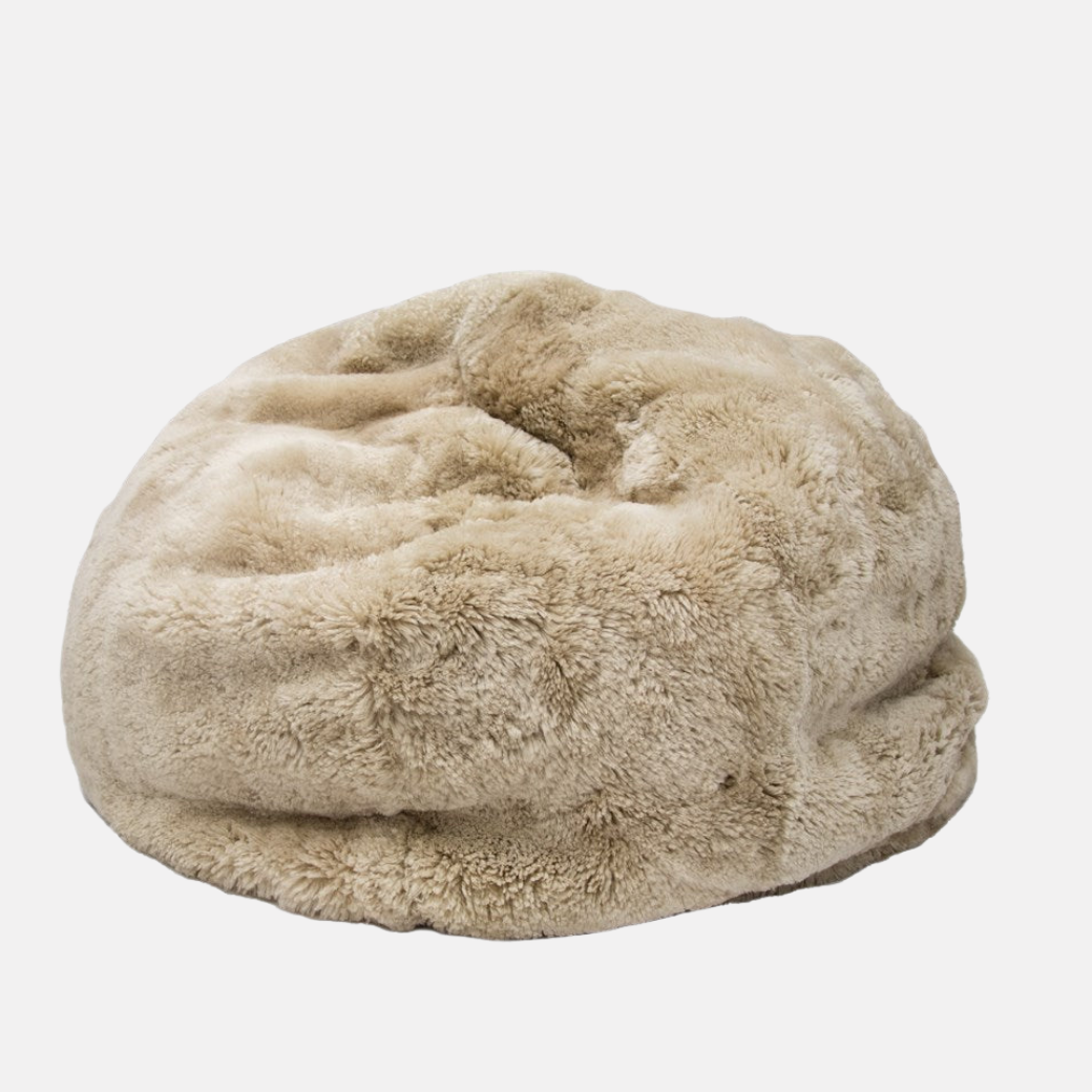 Sheepskin Beanbag - Honey Shorn