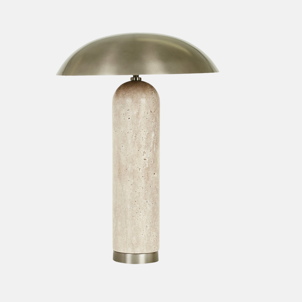 Tilt Lamp Travertine