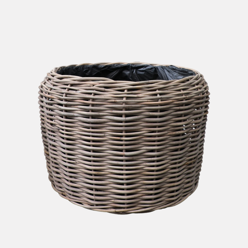 Windsor Rattan Planter -Medium