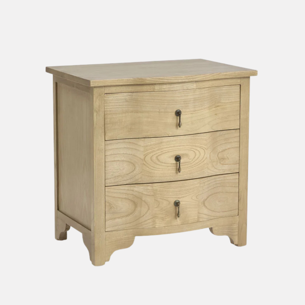 Avignon Oak Bedside Table