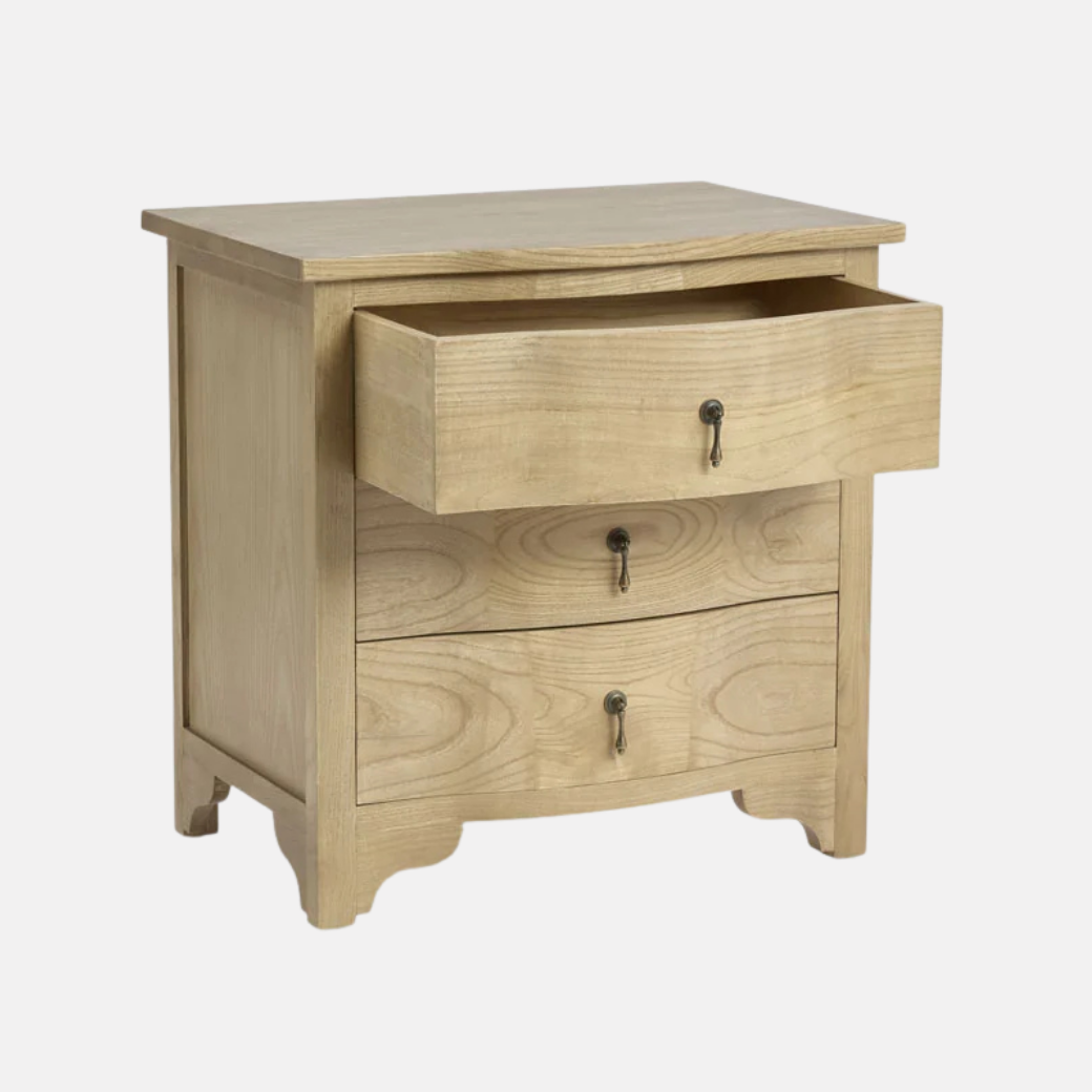 Avignon Oak Bedside Table