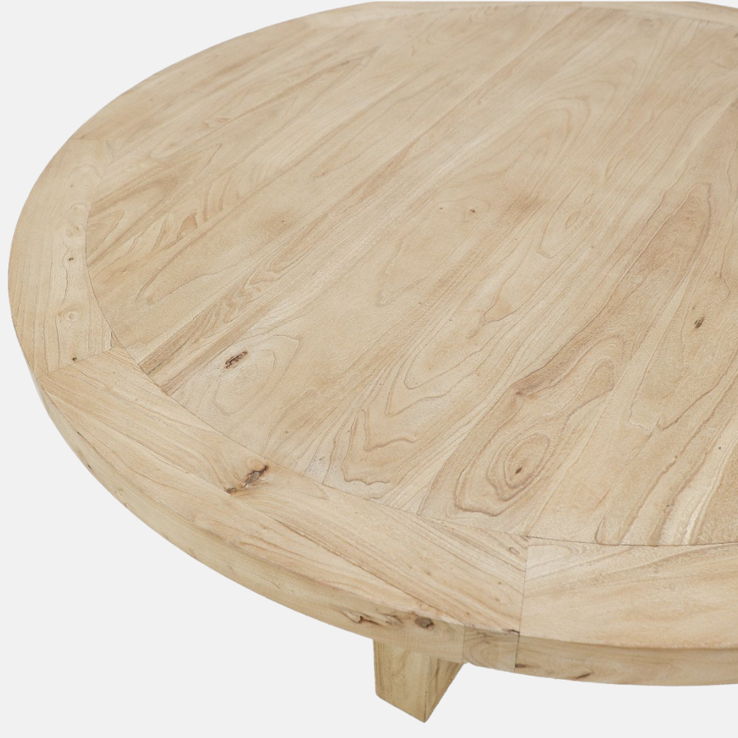 Marlow Round Dining Table - Natural