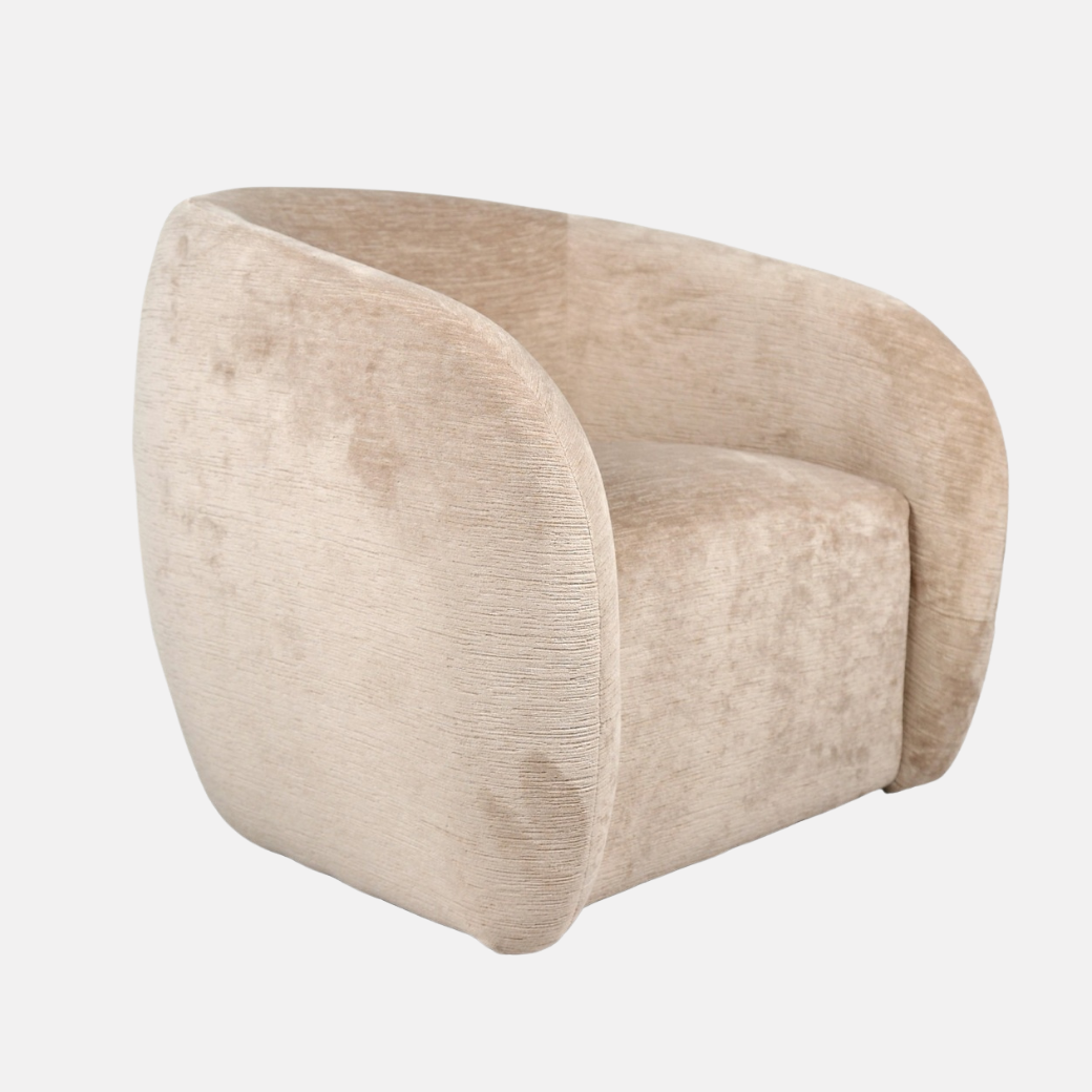 Mila Armchair - Cappuccino