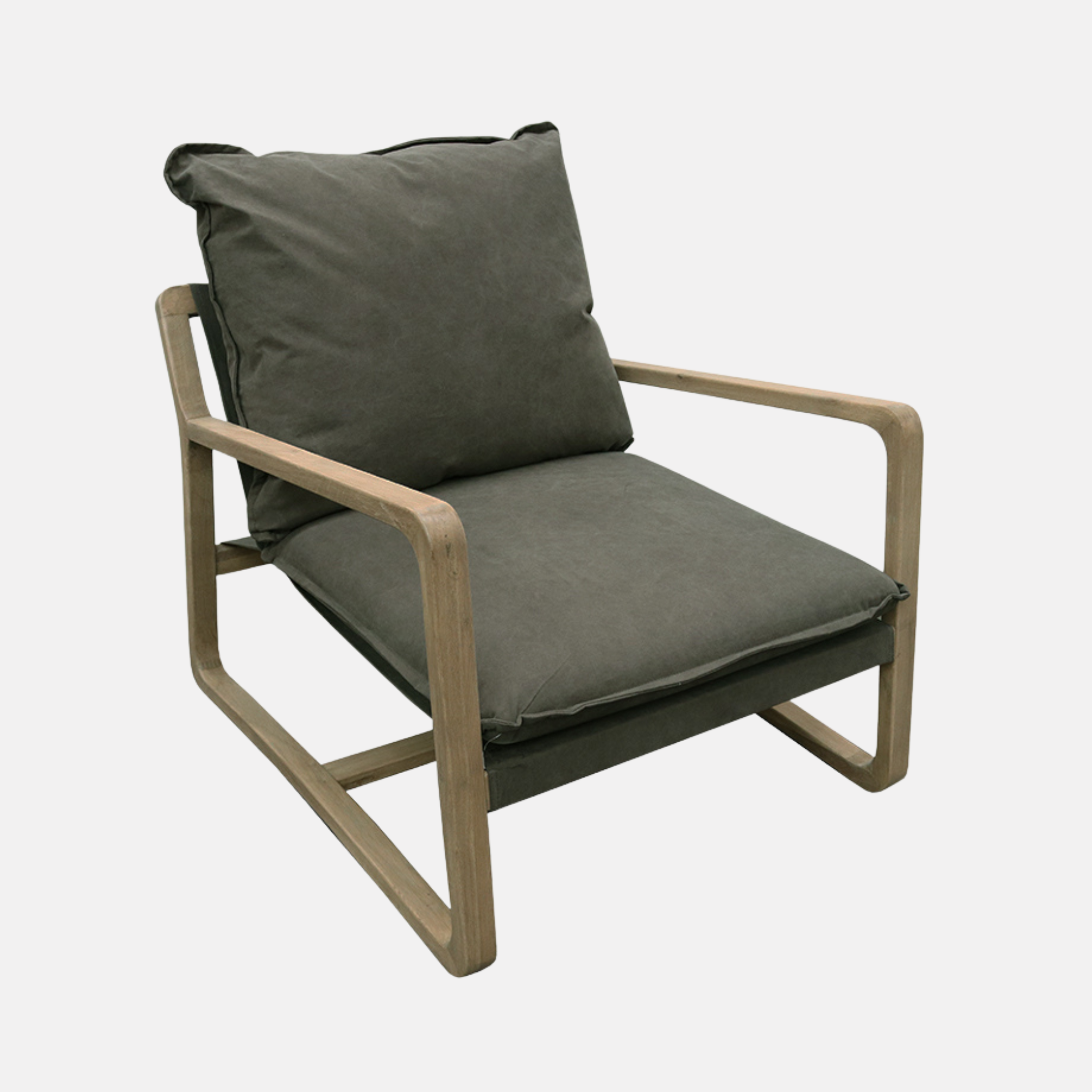 Acer Oak Armchair - White