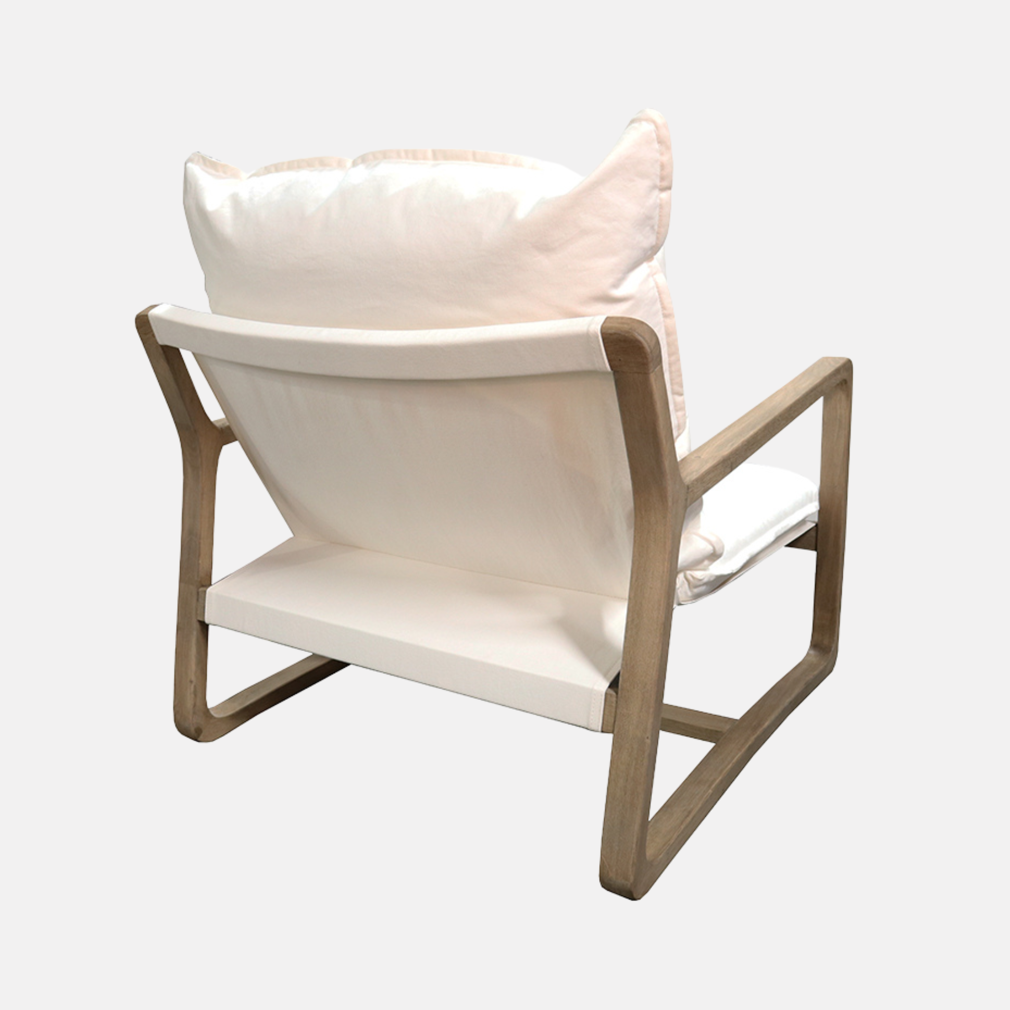 Acer Oak Armchair - White