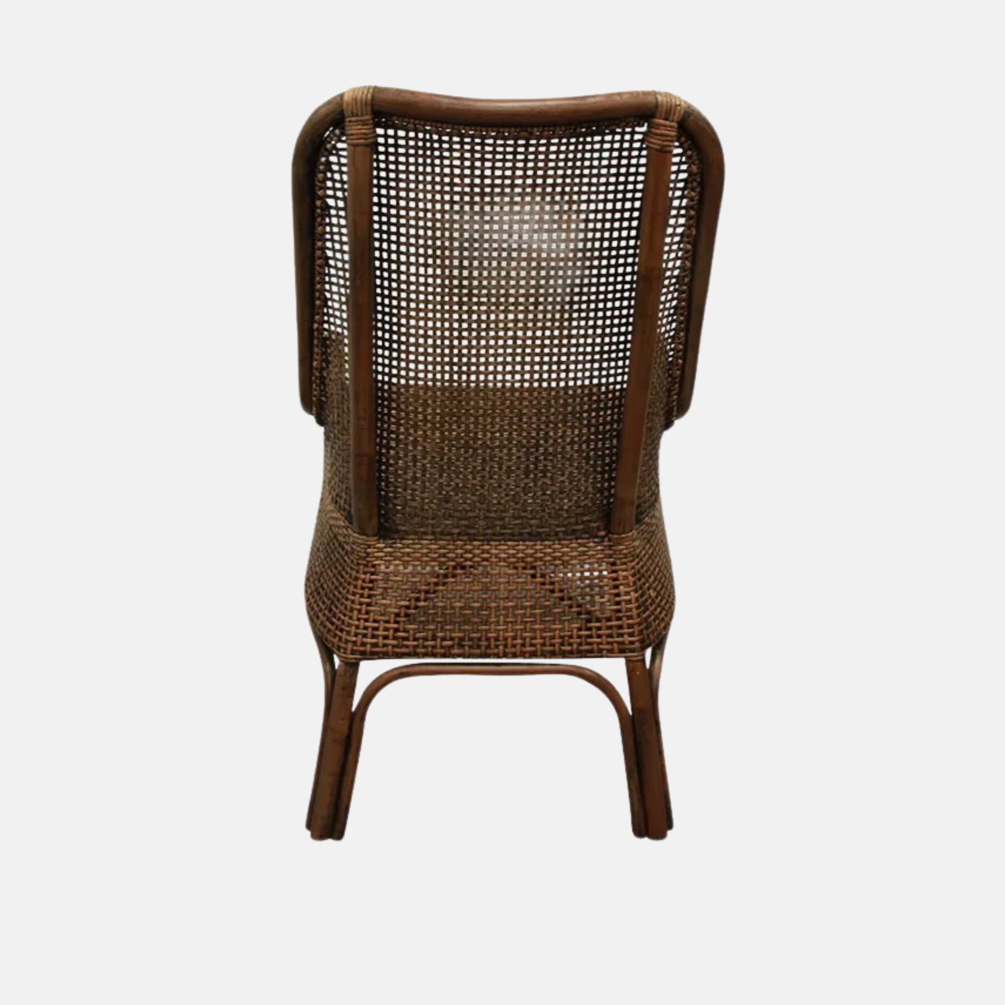 Albany Rattan Dining Chair - Brown