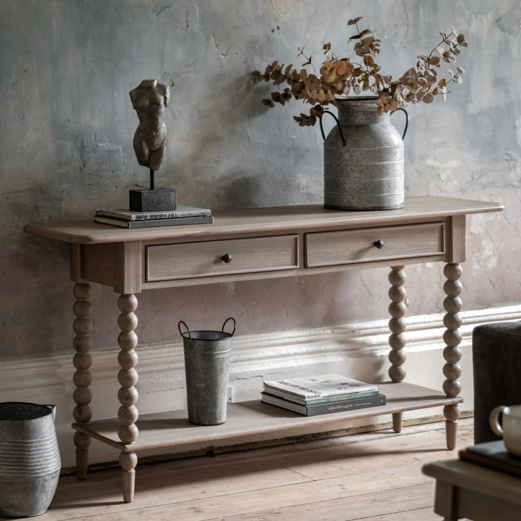 Artisan Oak Console