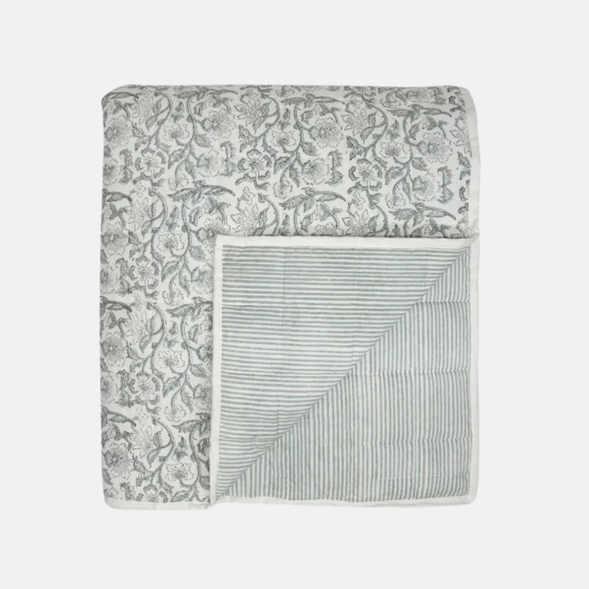 Athena Floral Eiderdown - Blue