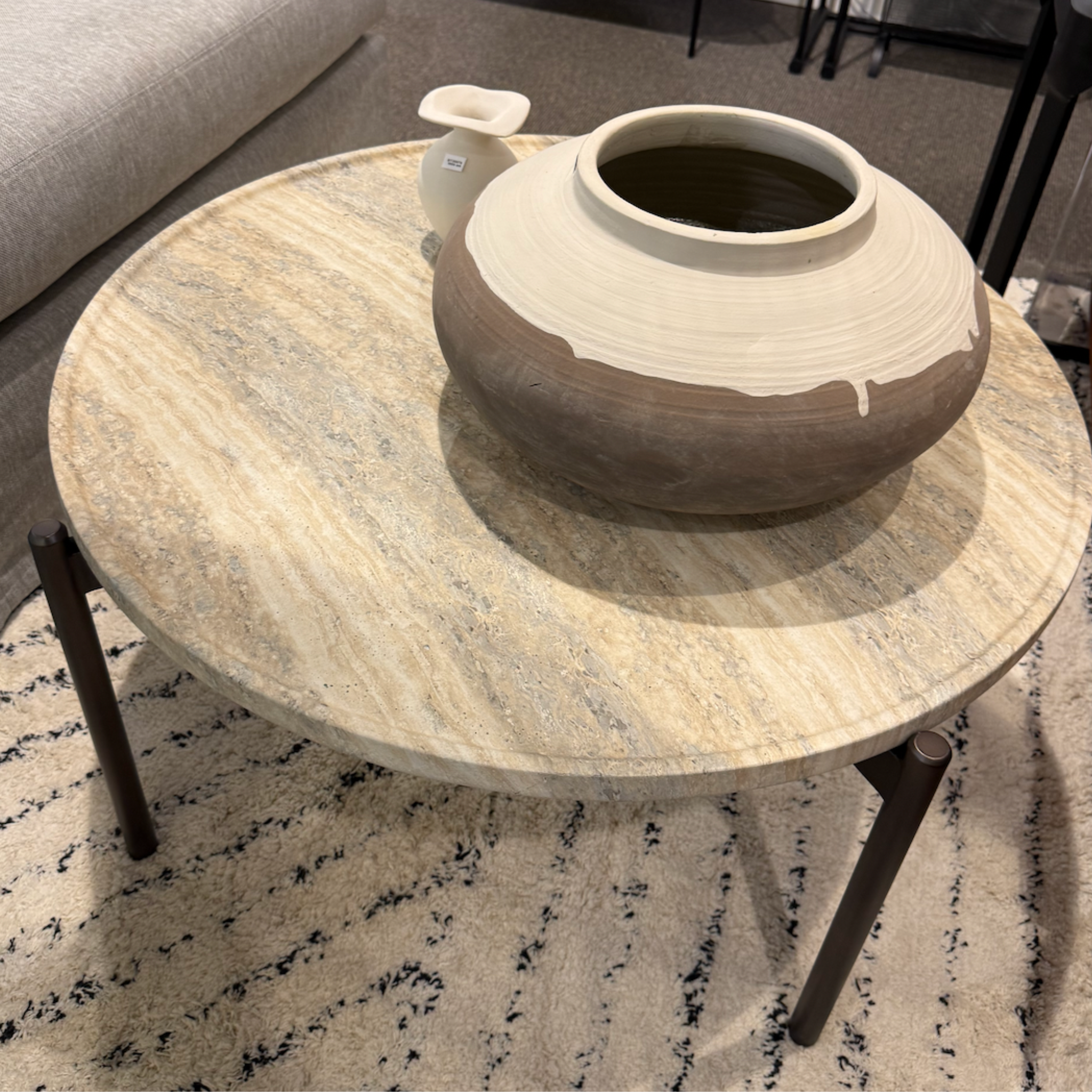 Athen Travertine Coffee Table