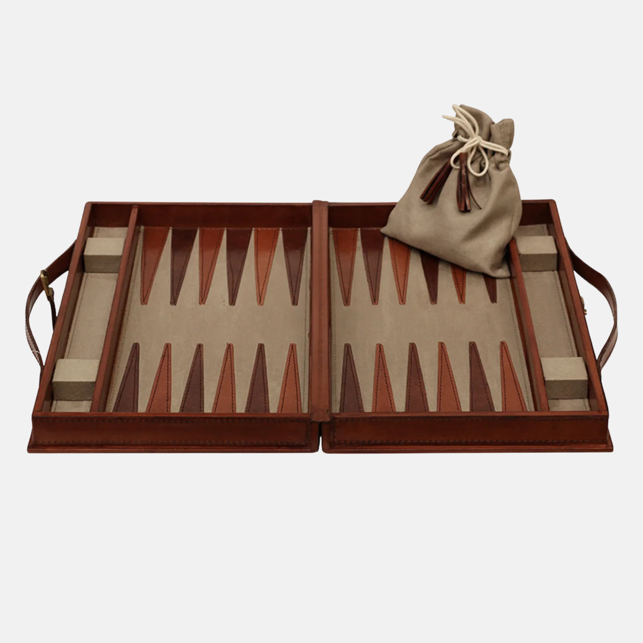 Backgammon Set - Leather