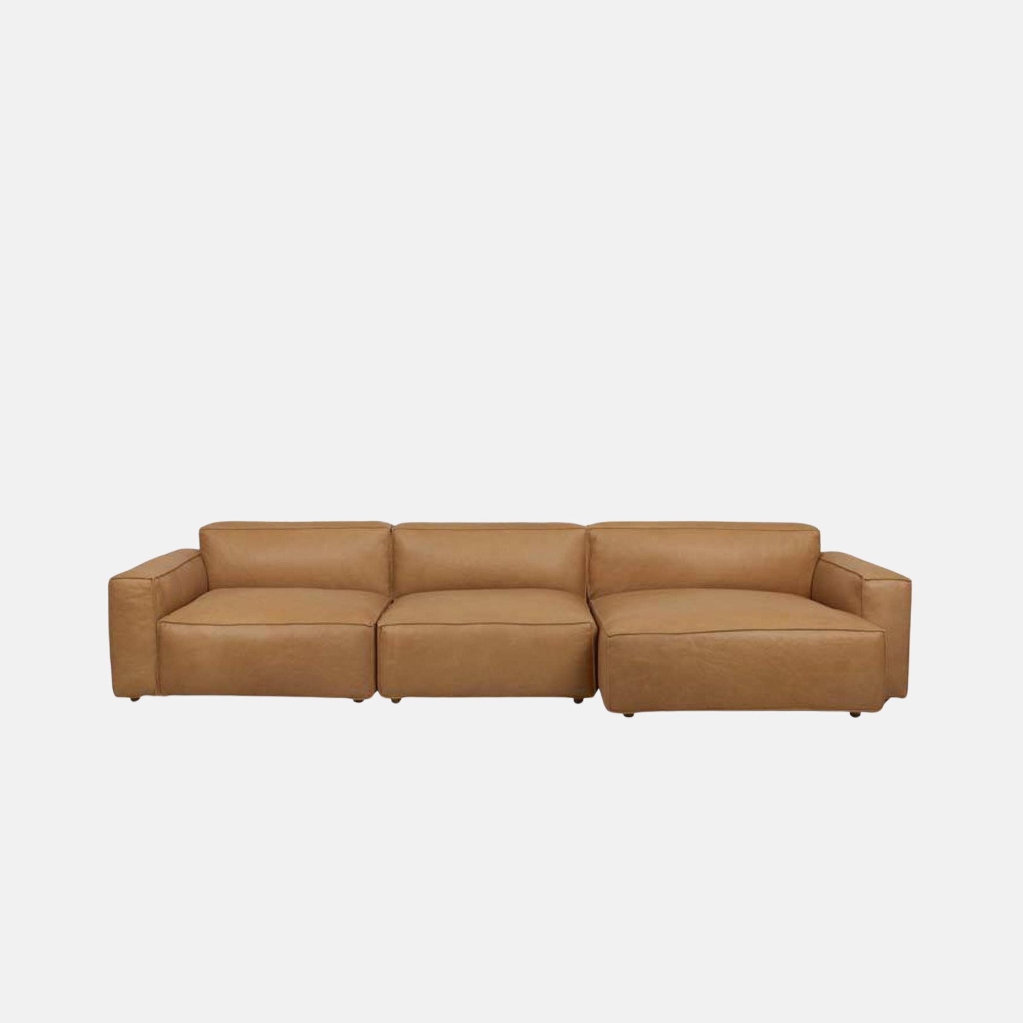 Baker Leather Sofa - Left hand