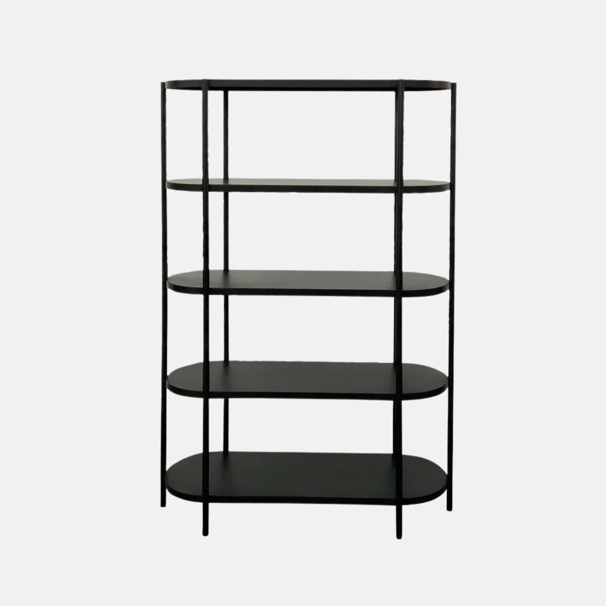 Bentley Iron Shelves - Black