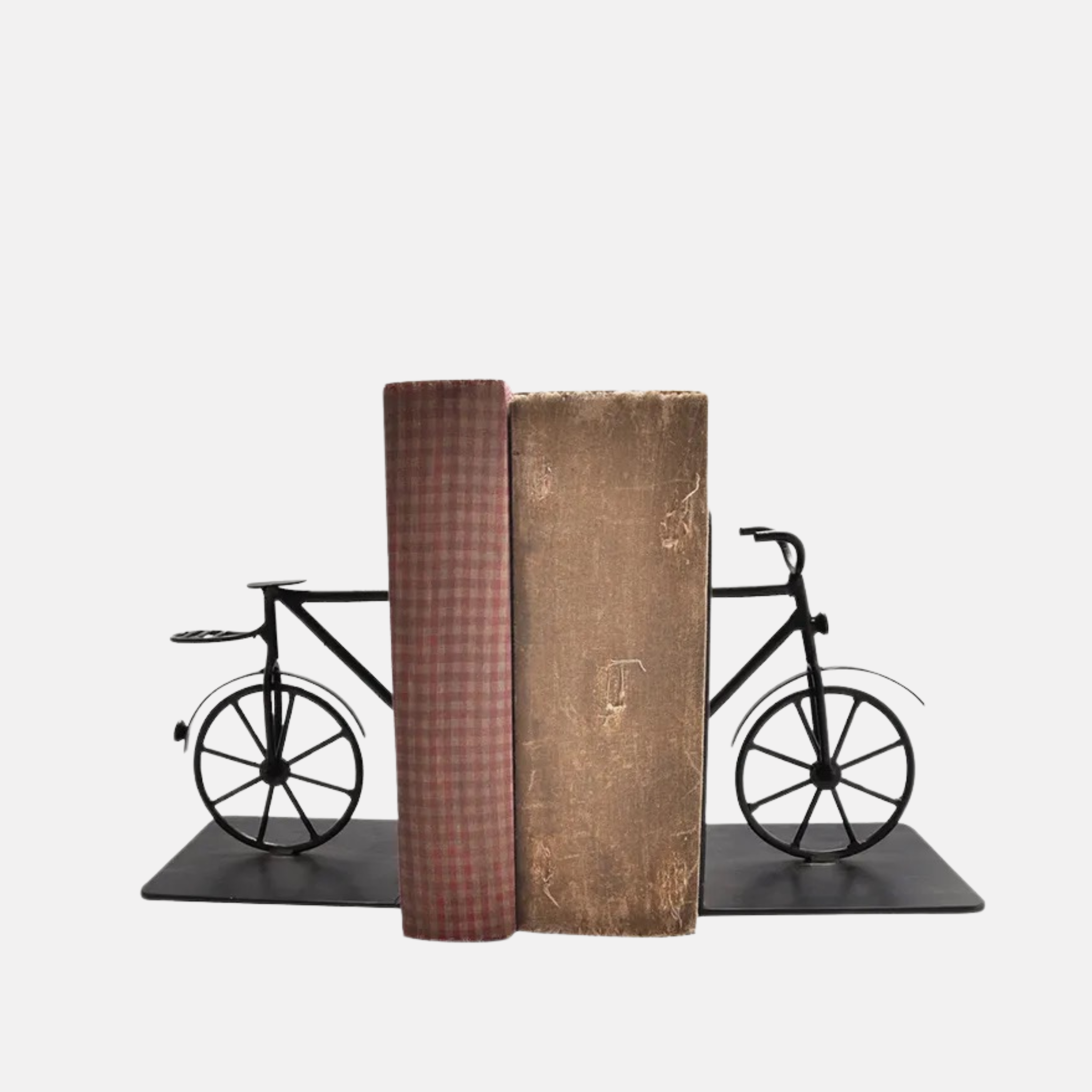 Bicycle Iron Book Ends