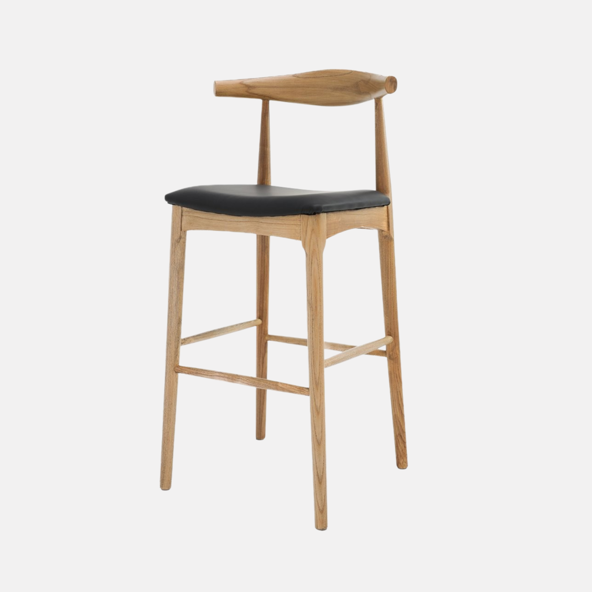 Bowen Barstool - Natural/Black