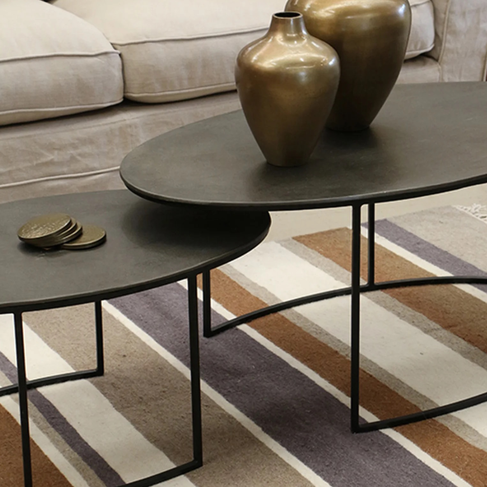 Brooklyn Oval Nest Coffee Tables