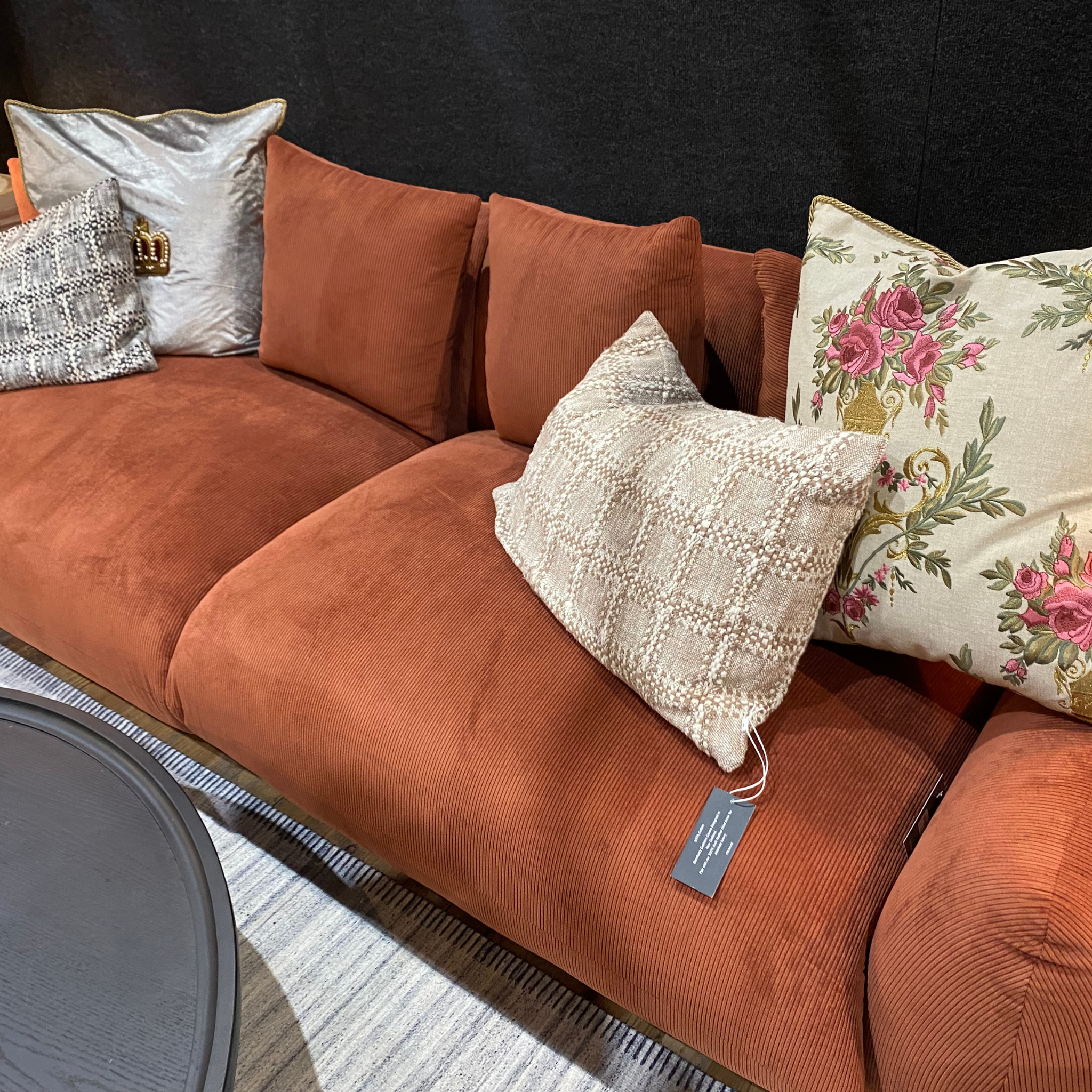 Brooklyn 4 Seater Sofa - Paprika