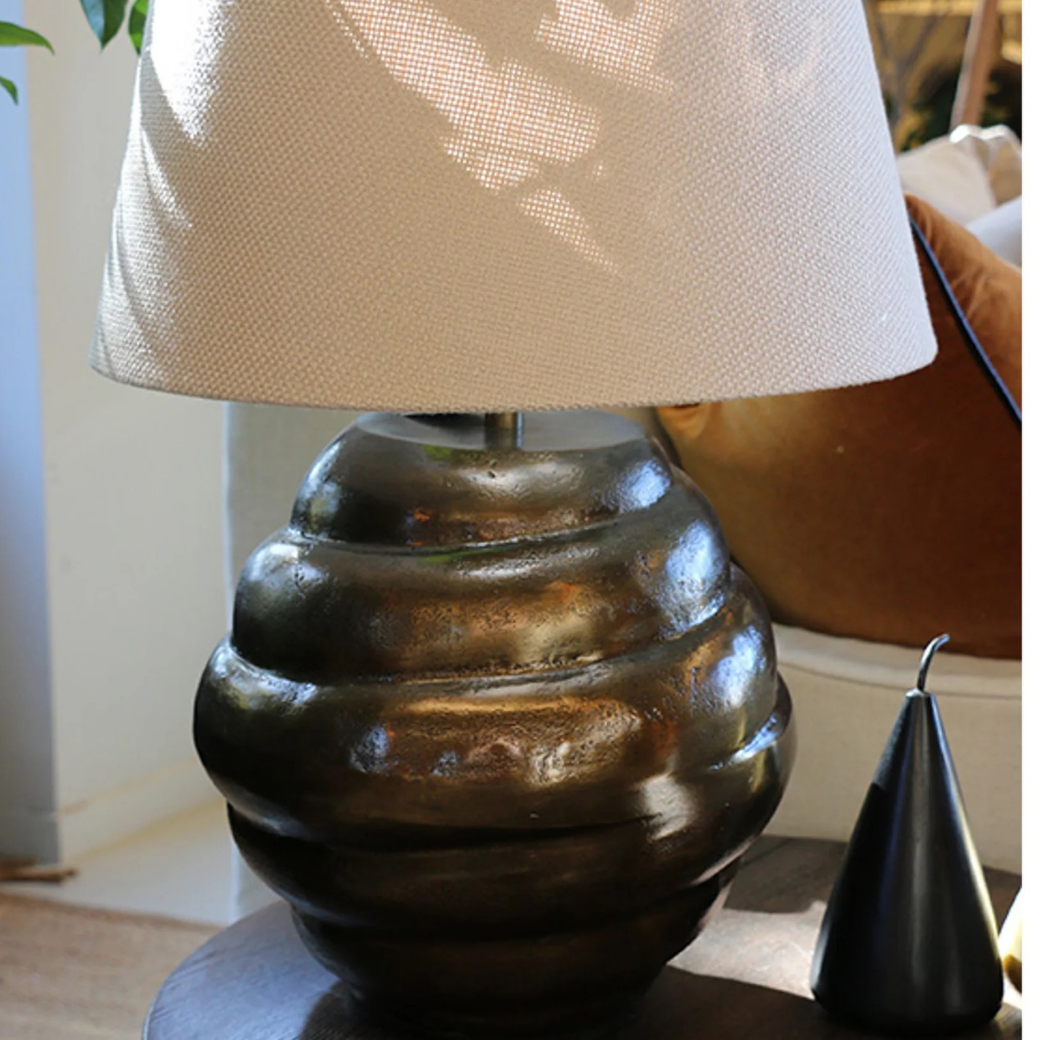 Bruno Table Lamp – Antique Brass