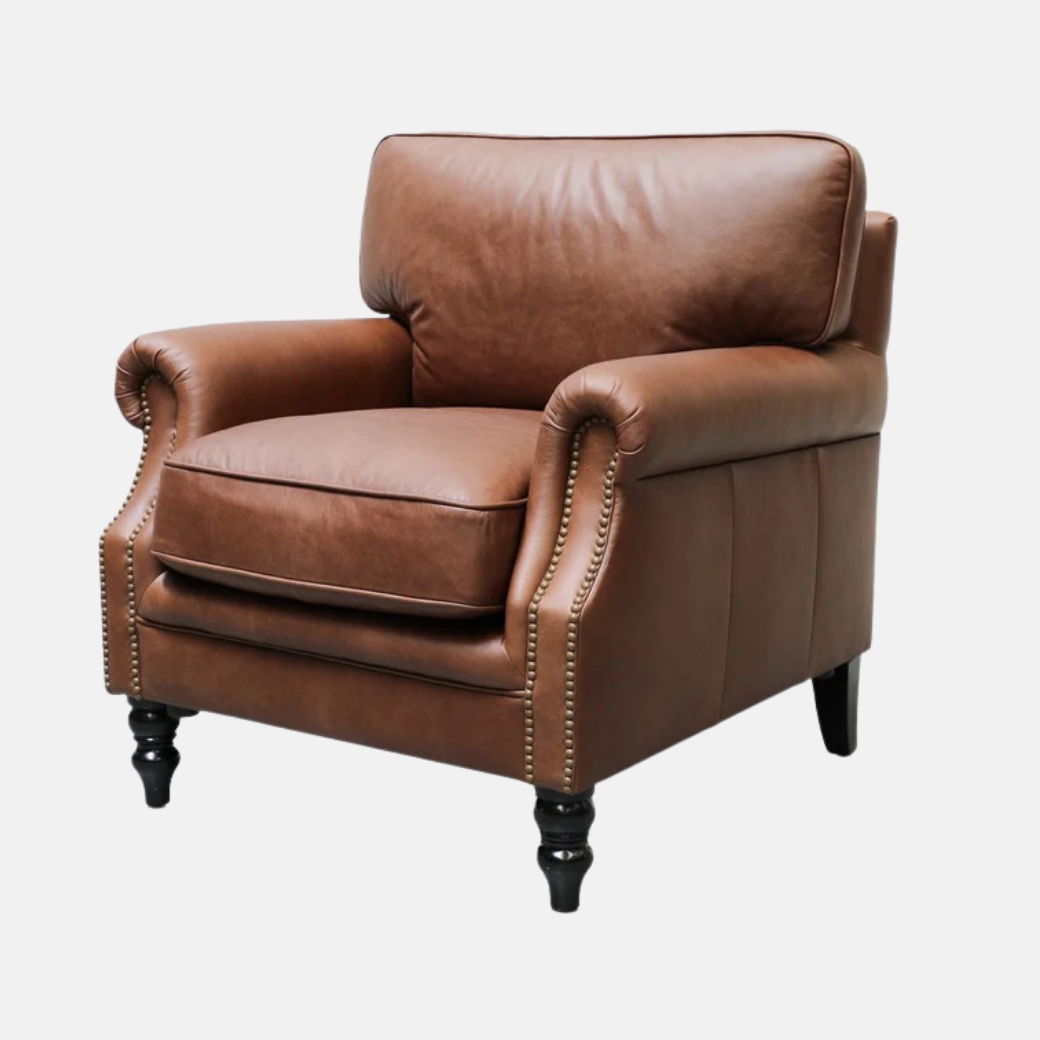 Brunton Leather Armchair