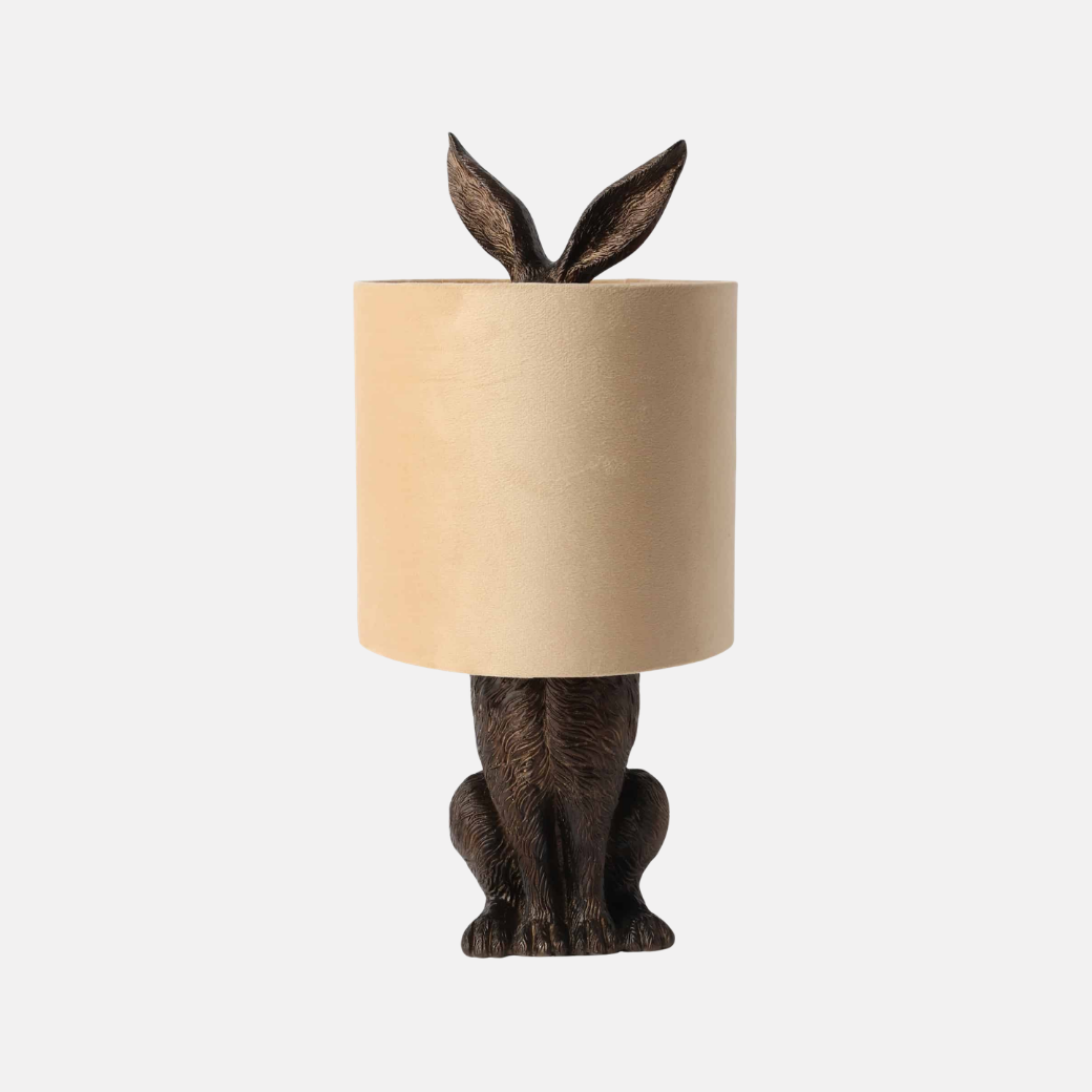 Bunny Lamp - Bronze/Beige