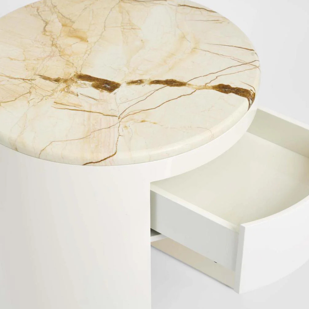 Nobo Bedside - Beige