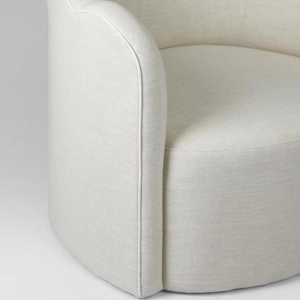 Camille Scalloped Armchair