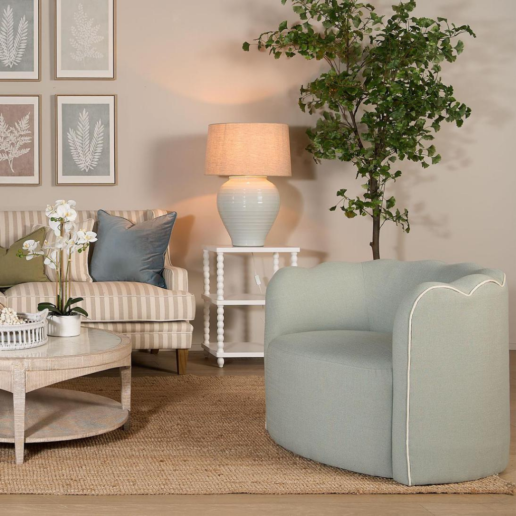 Camille Scalloped Armchair