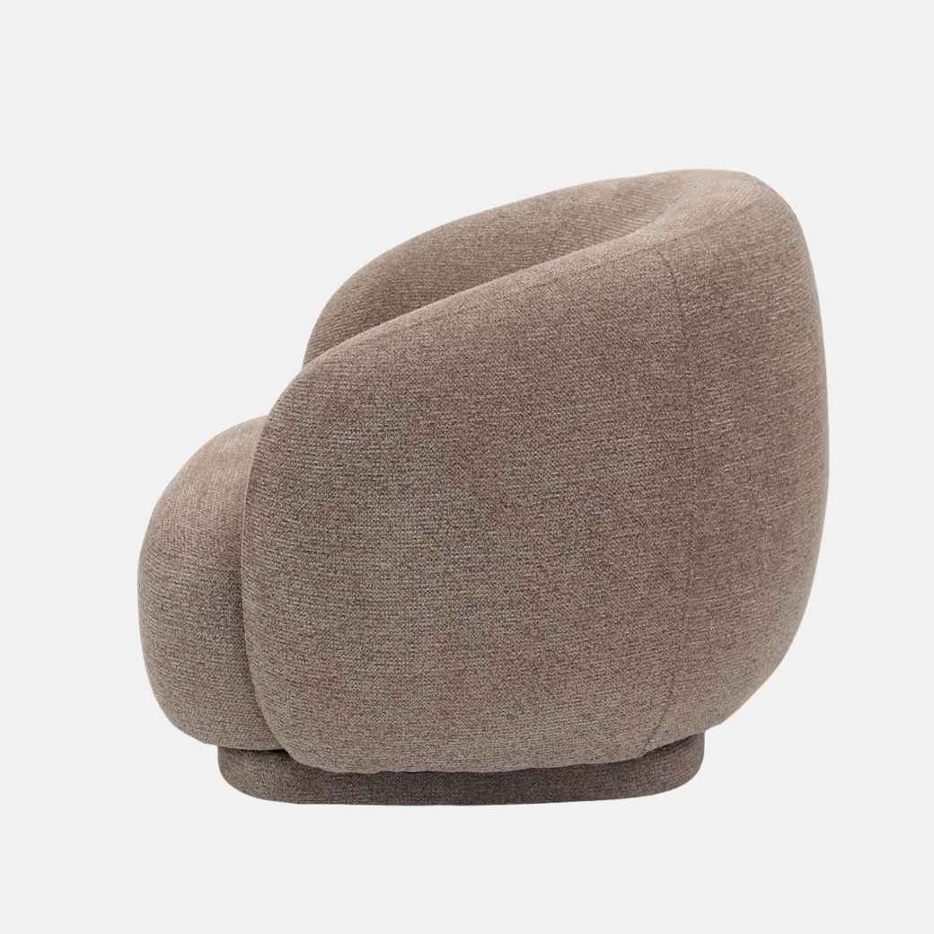 Caprice Swivel Chair - Coffee