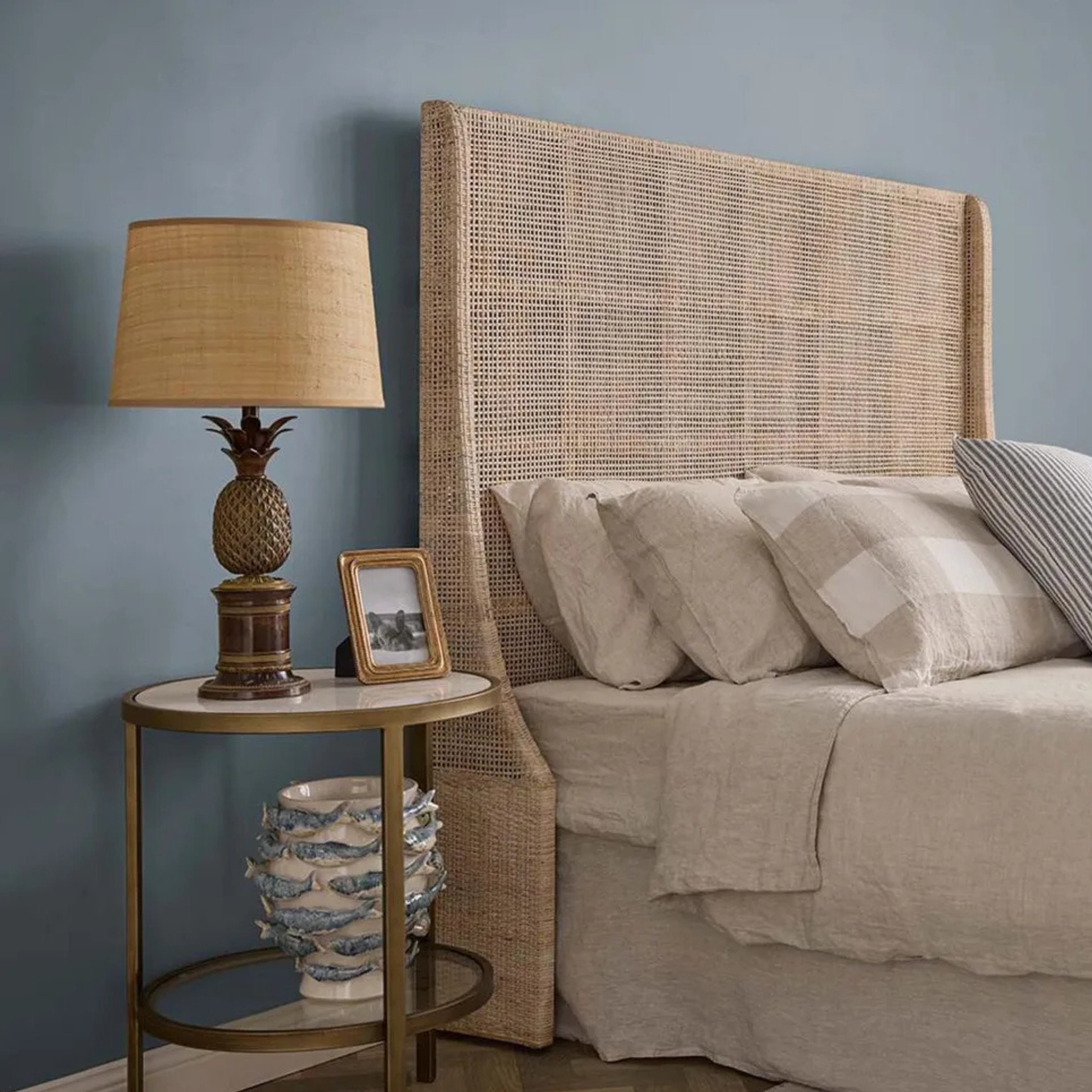 Charlotte Rattan Bedhead - Queen