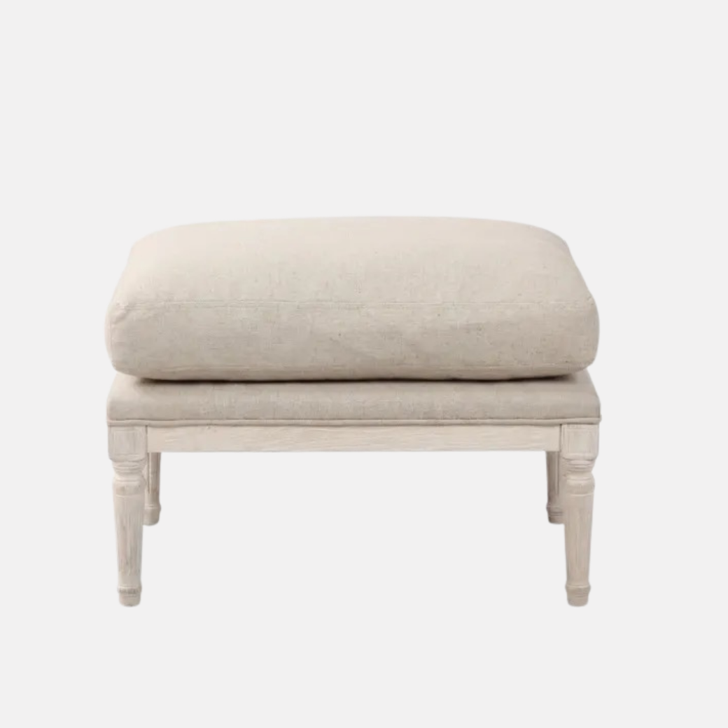 Chester Ottoman - Whitewash