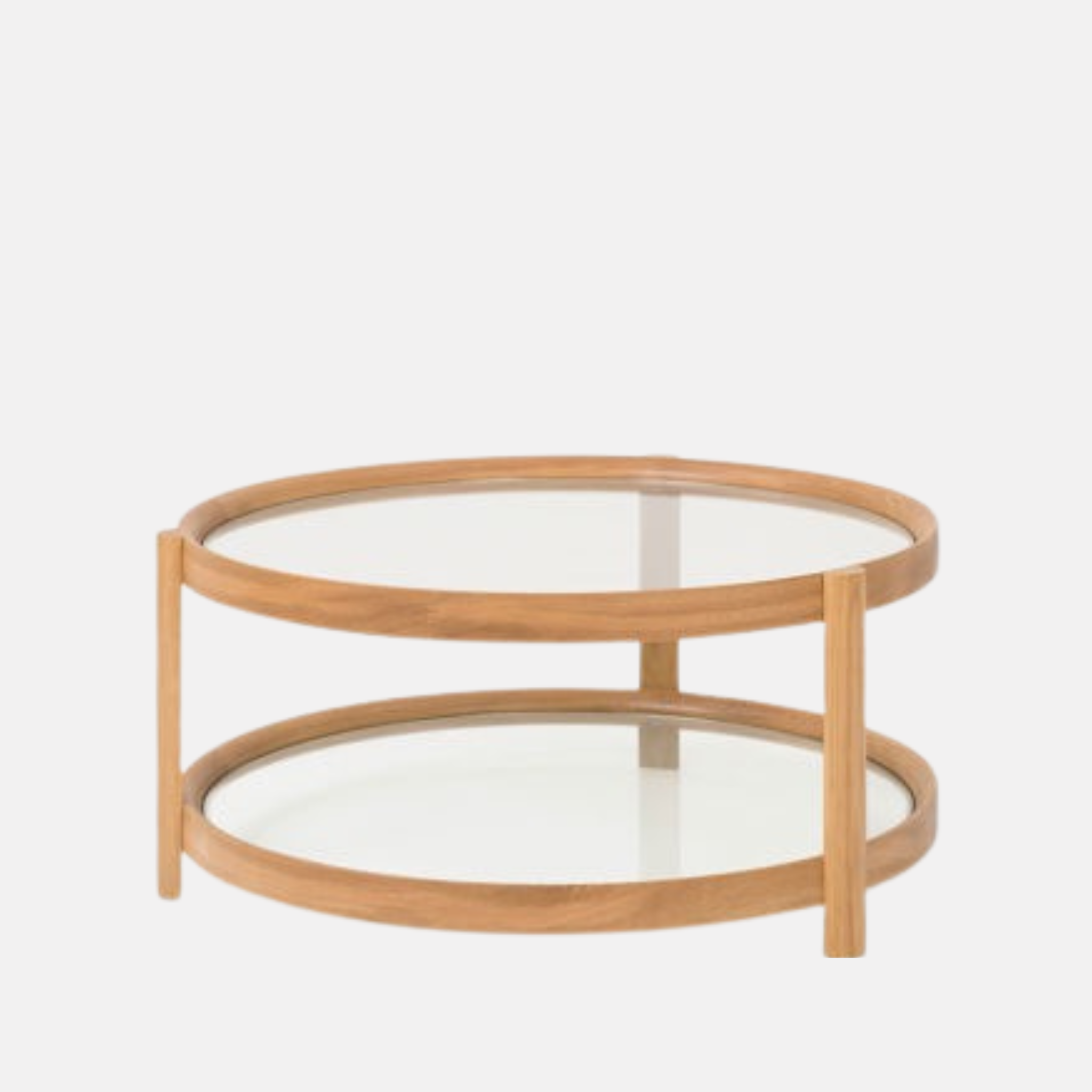 Column Coffee Table Oak