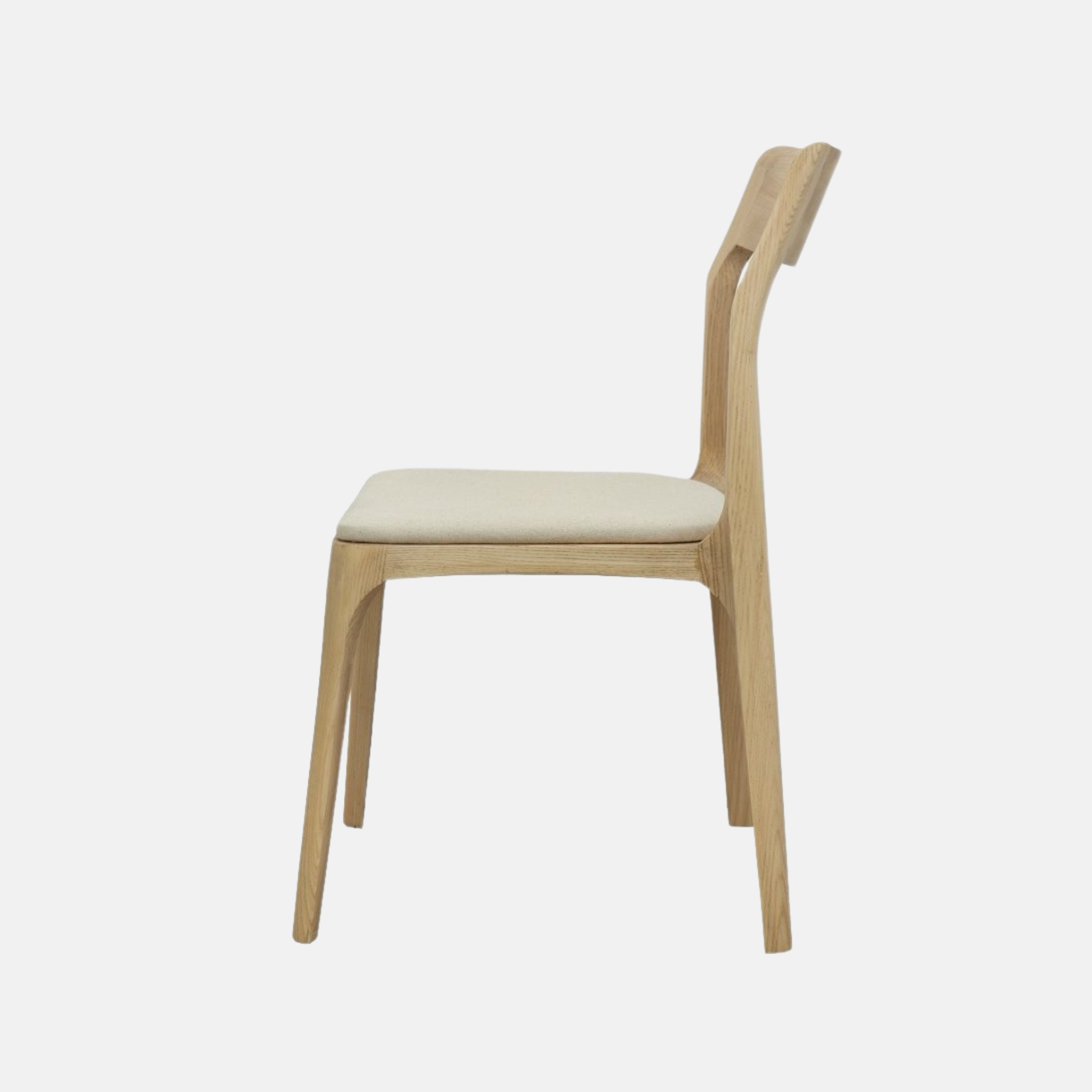 Cooper Stackable Dining Chair - Oak & Linen