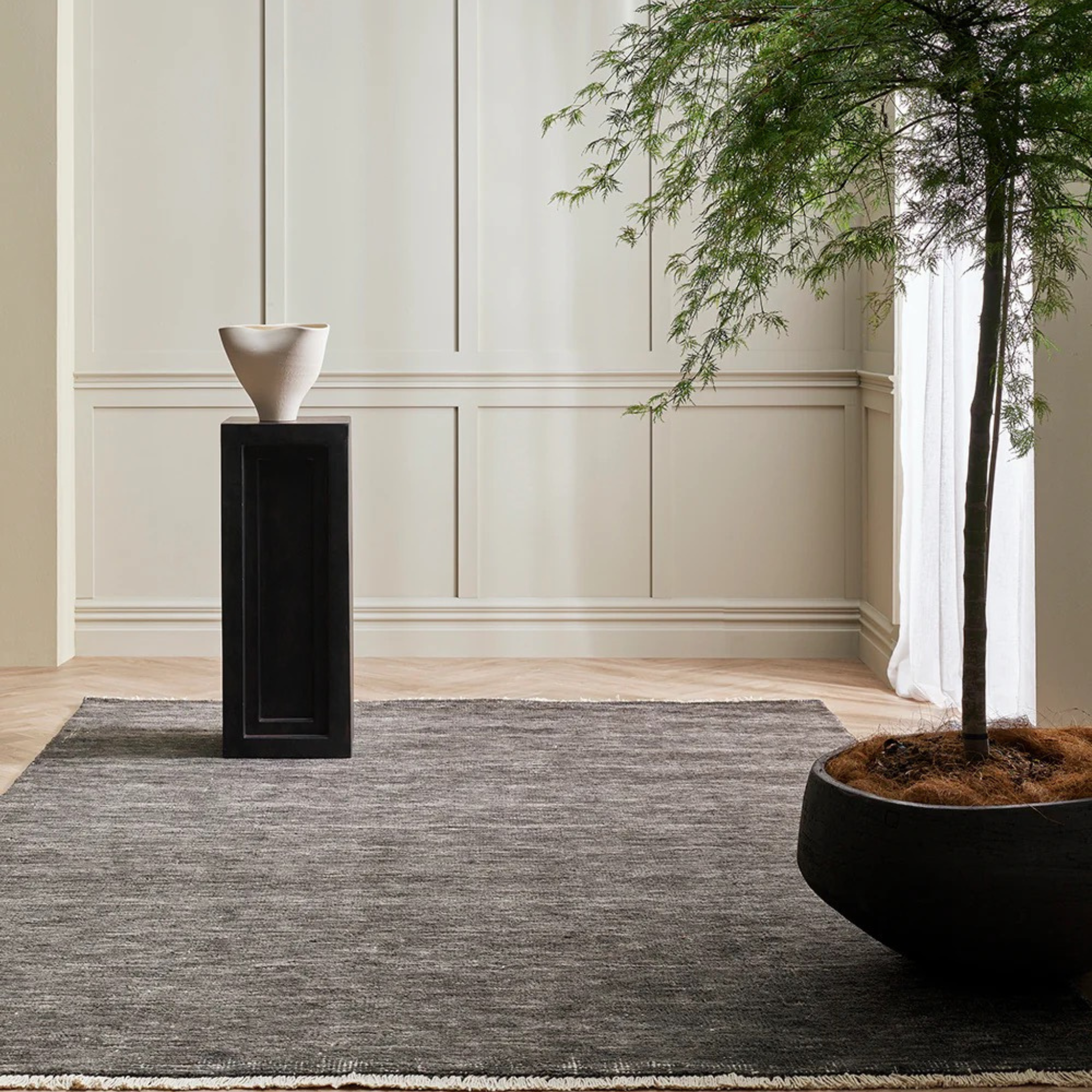 Corbett Floor Rug - Peat