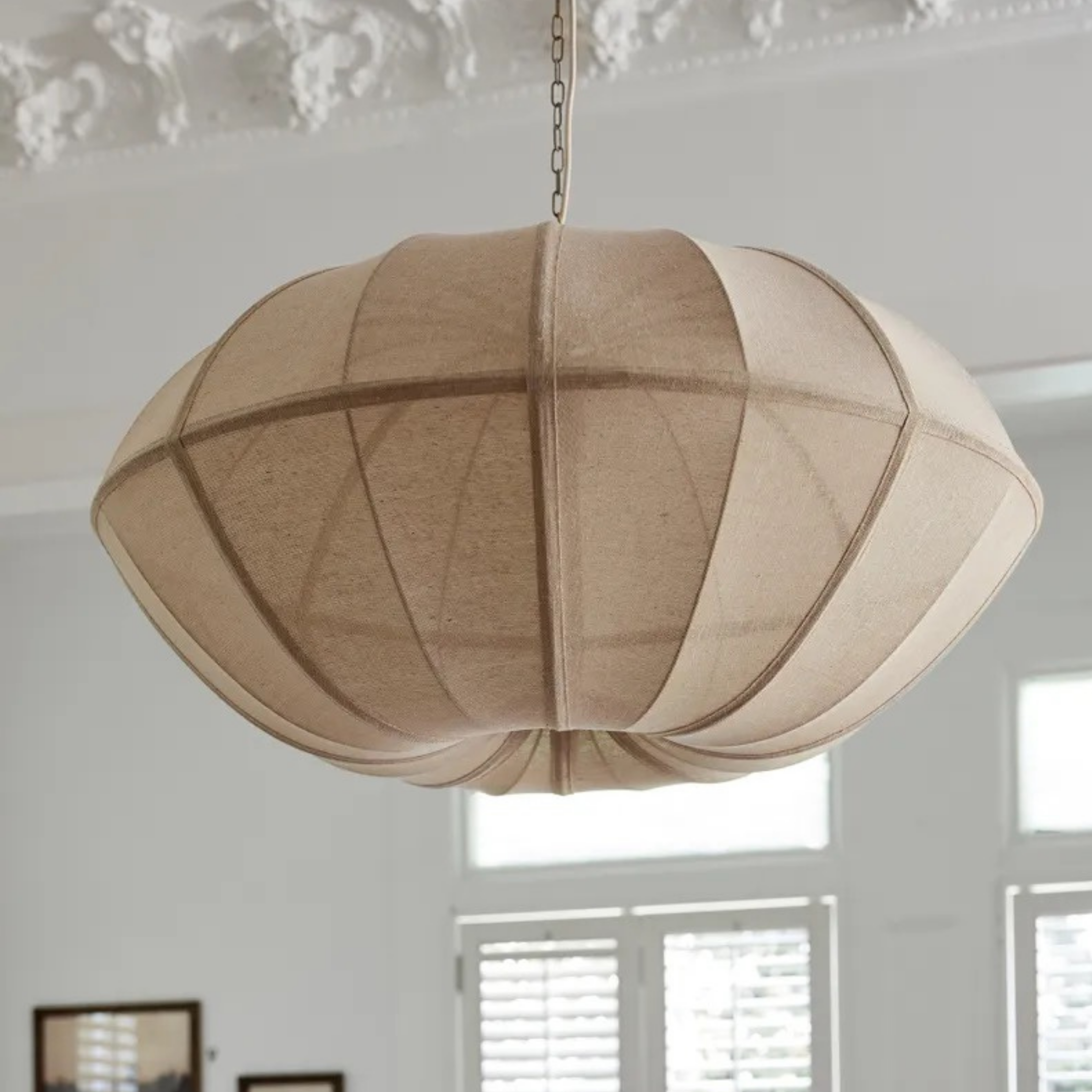 Thea Cloud Pendant Natural