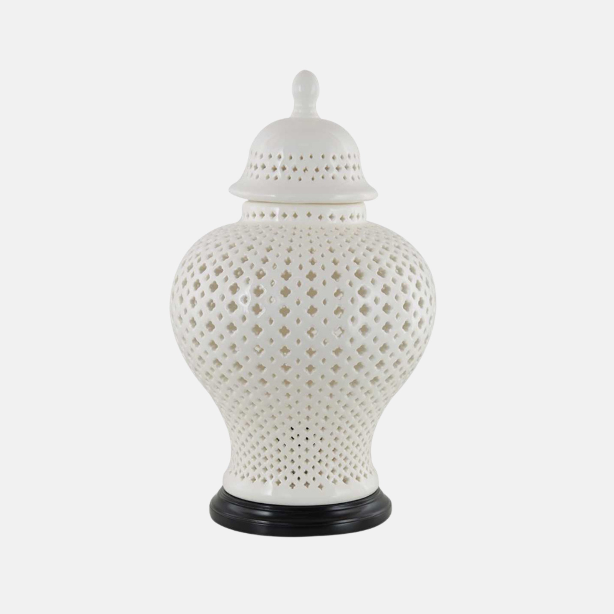 Ceramic Cut Out Table Lamp