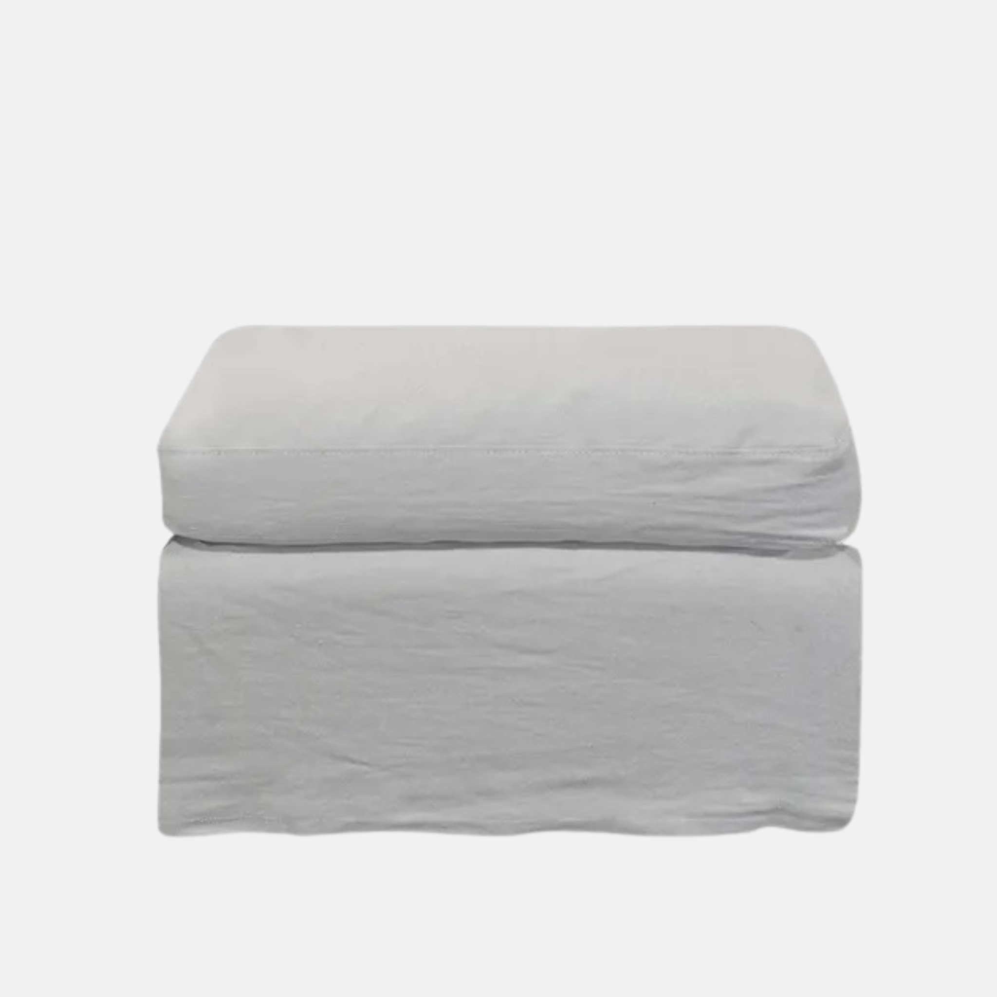 Dune Ottoman - Sand Linen